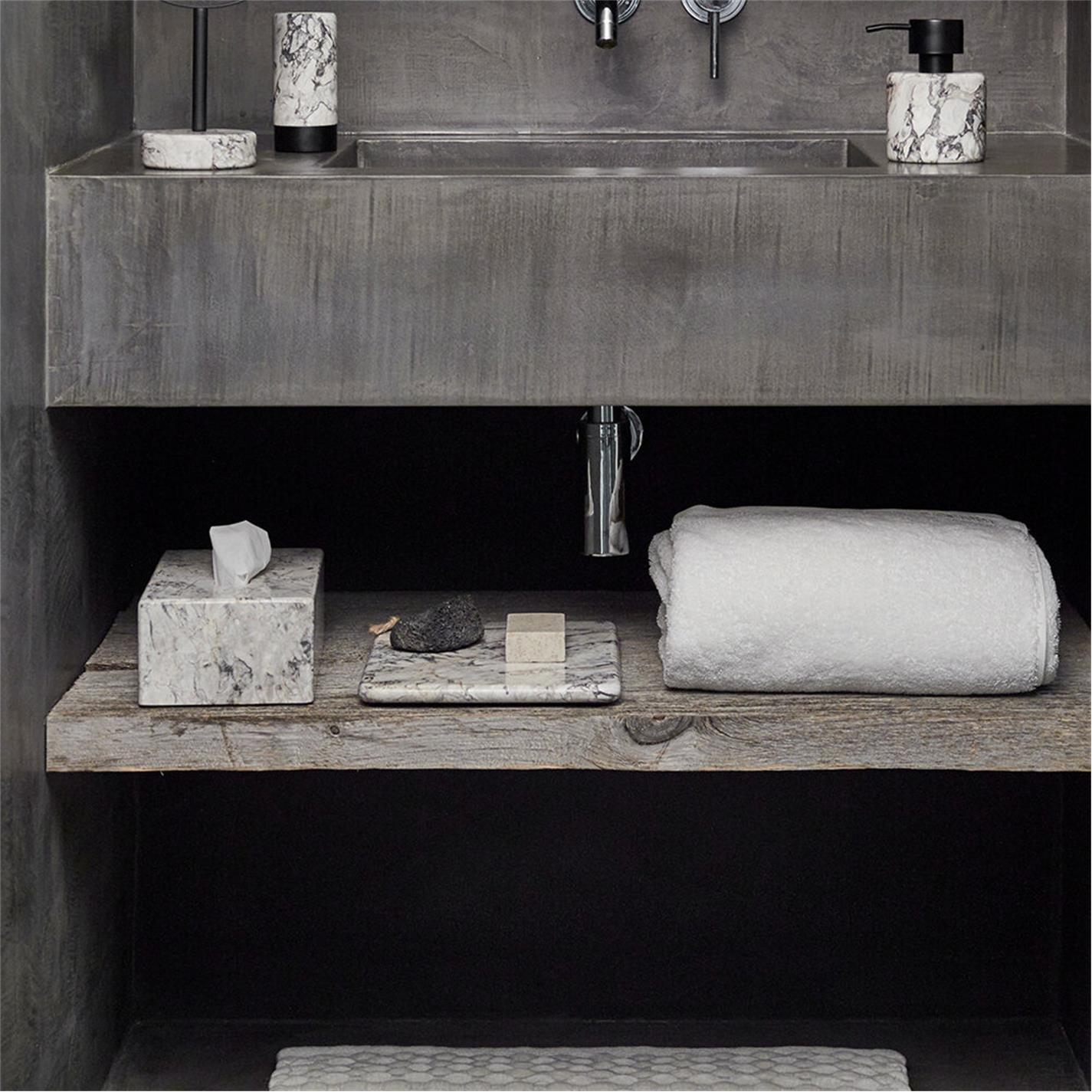 Alba - Aquanova - Nero Marble Soap Dispenser - 4