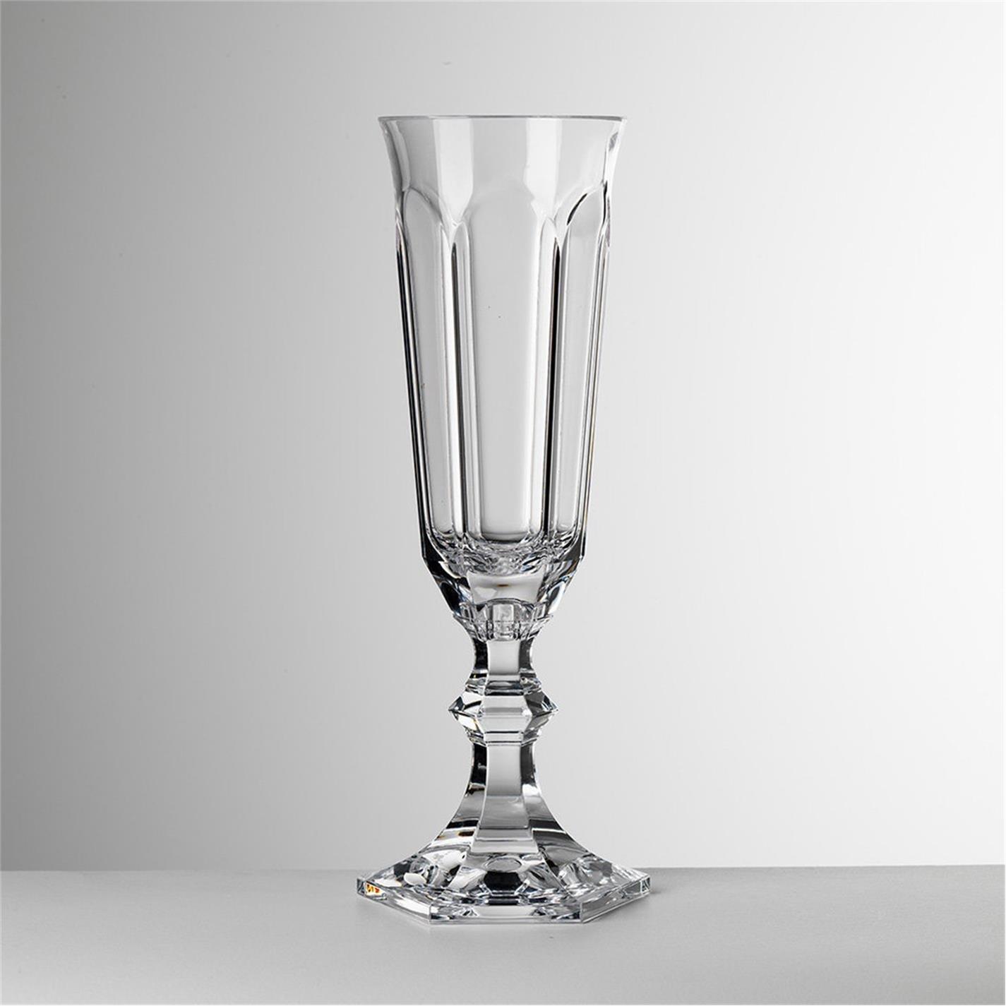 Clear - Mario Luca Giusti - Dolce Vita Acrylic Champagne Flute - 2