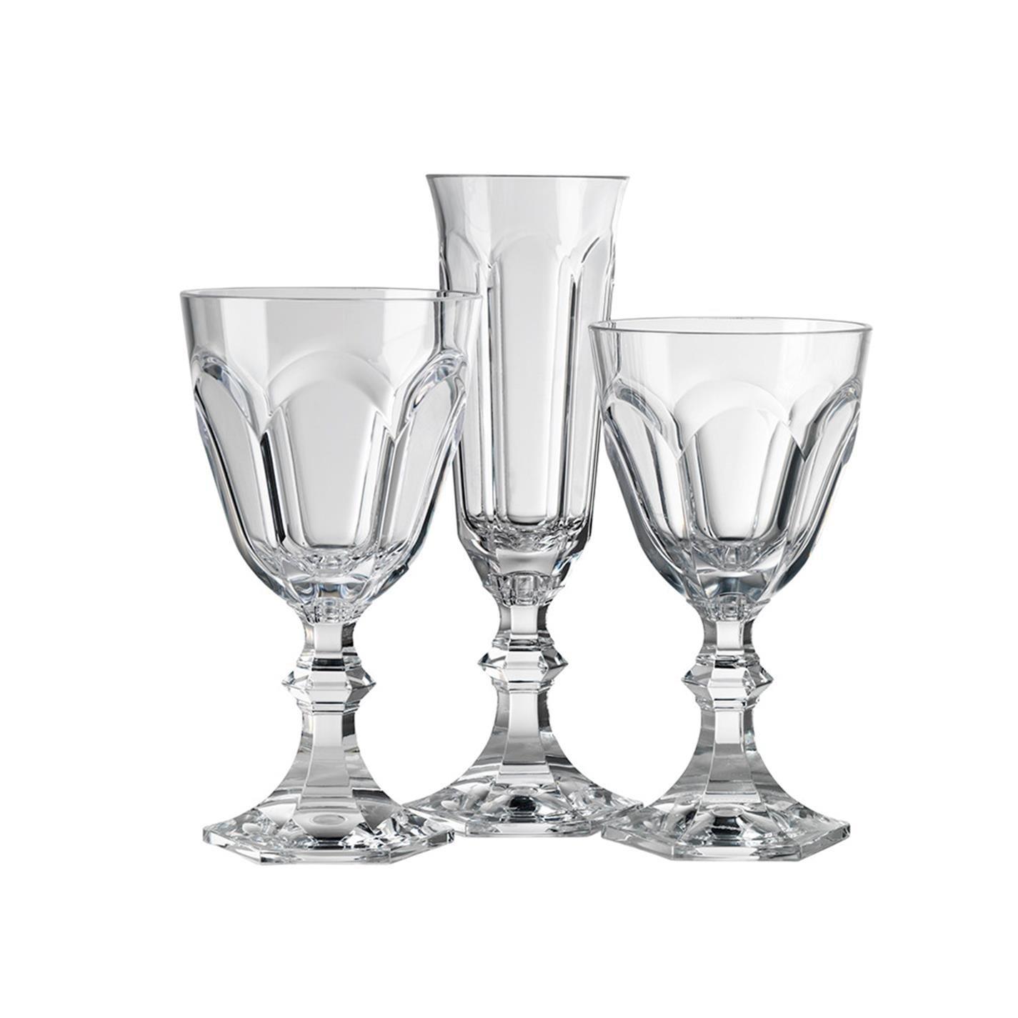 Clear - Mario Luca Giusti - Dolce Vita Acrylic Champagne Flute - 3