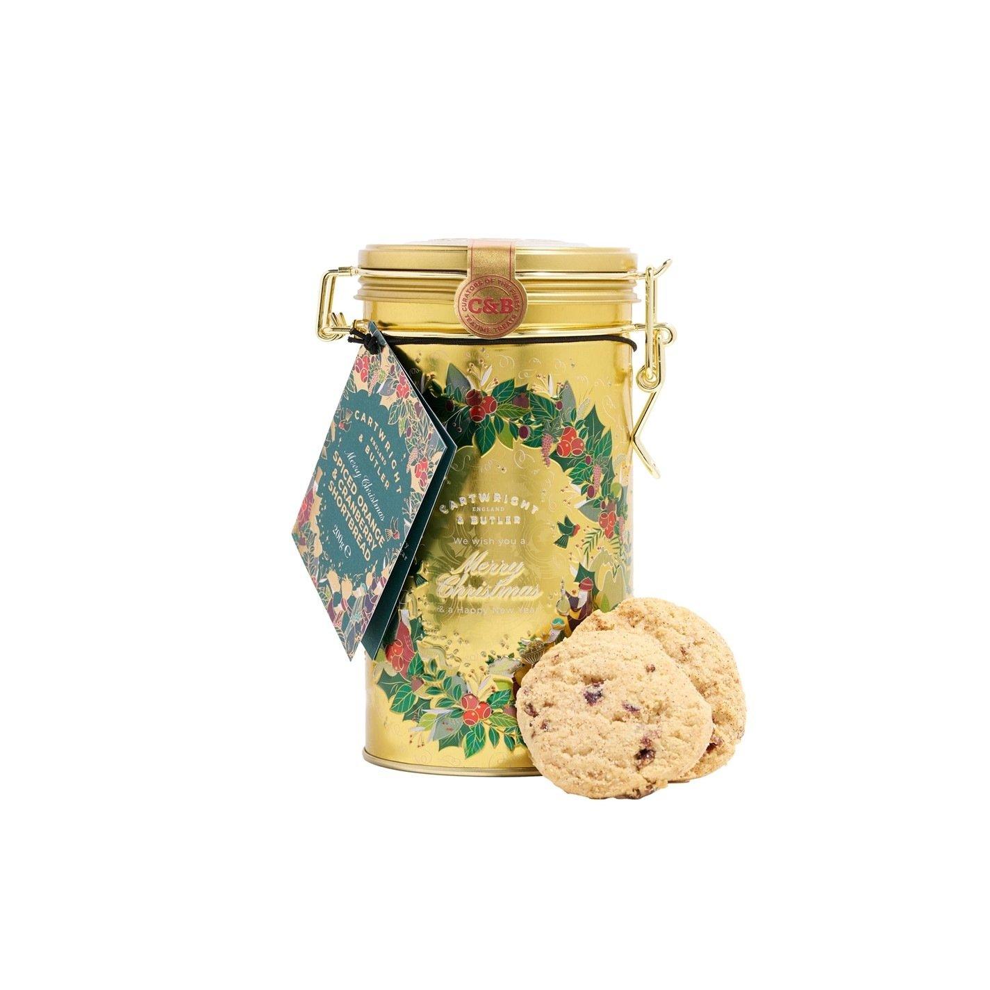 Orange& Cran - Cartwright and Butler - Biscuit Tin Food - 1
