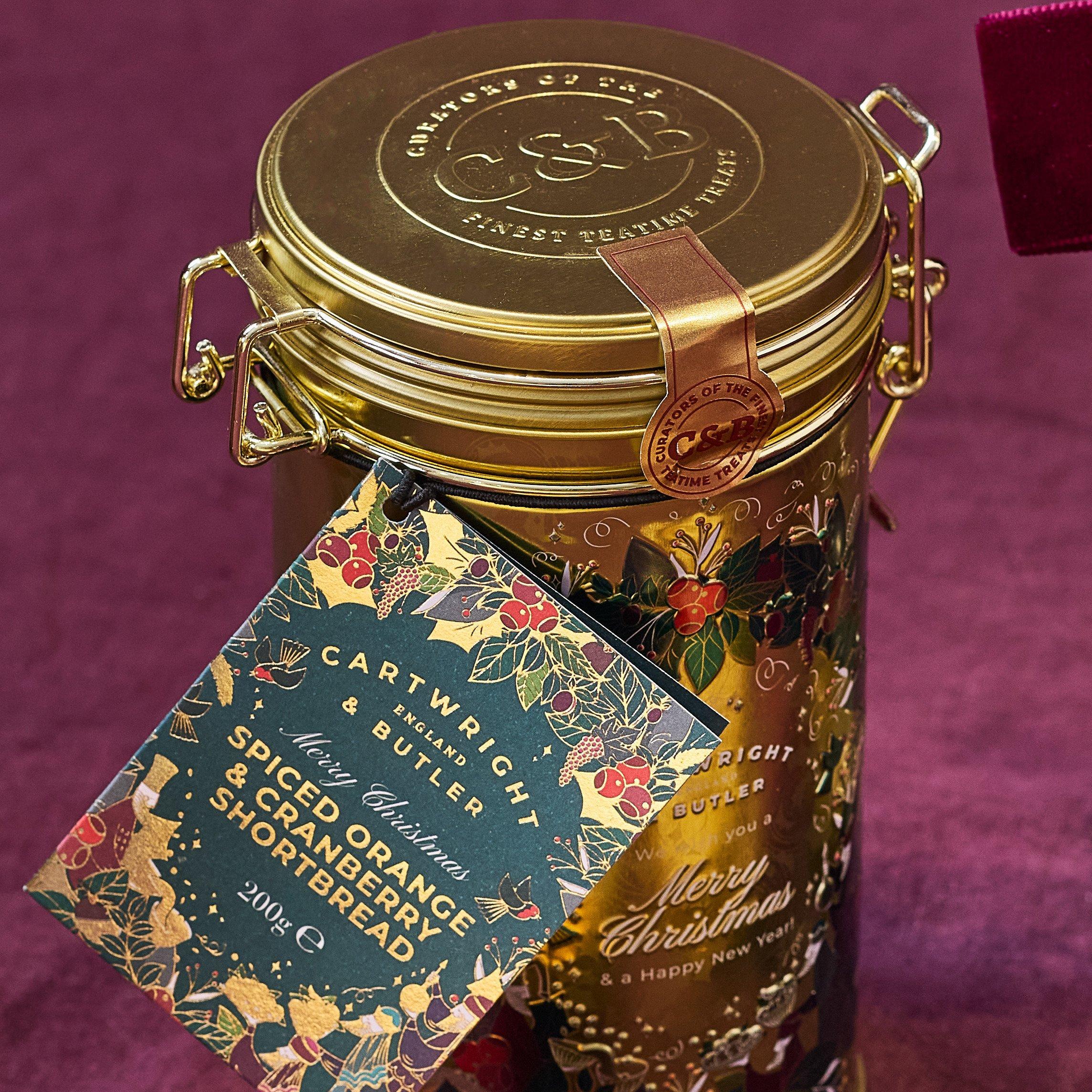 Orange& Cran - Cartwright and Butler - Biscuit Tin Food - 3