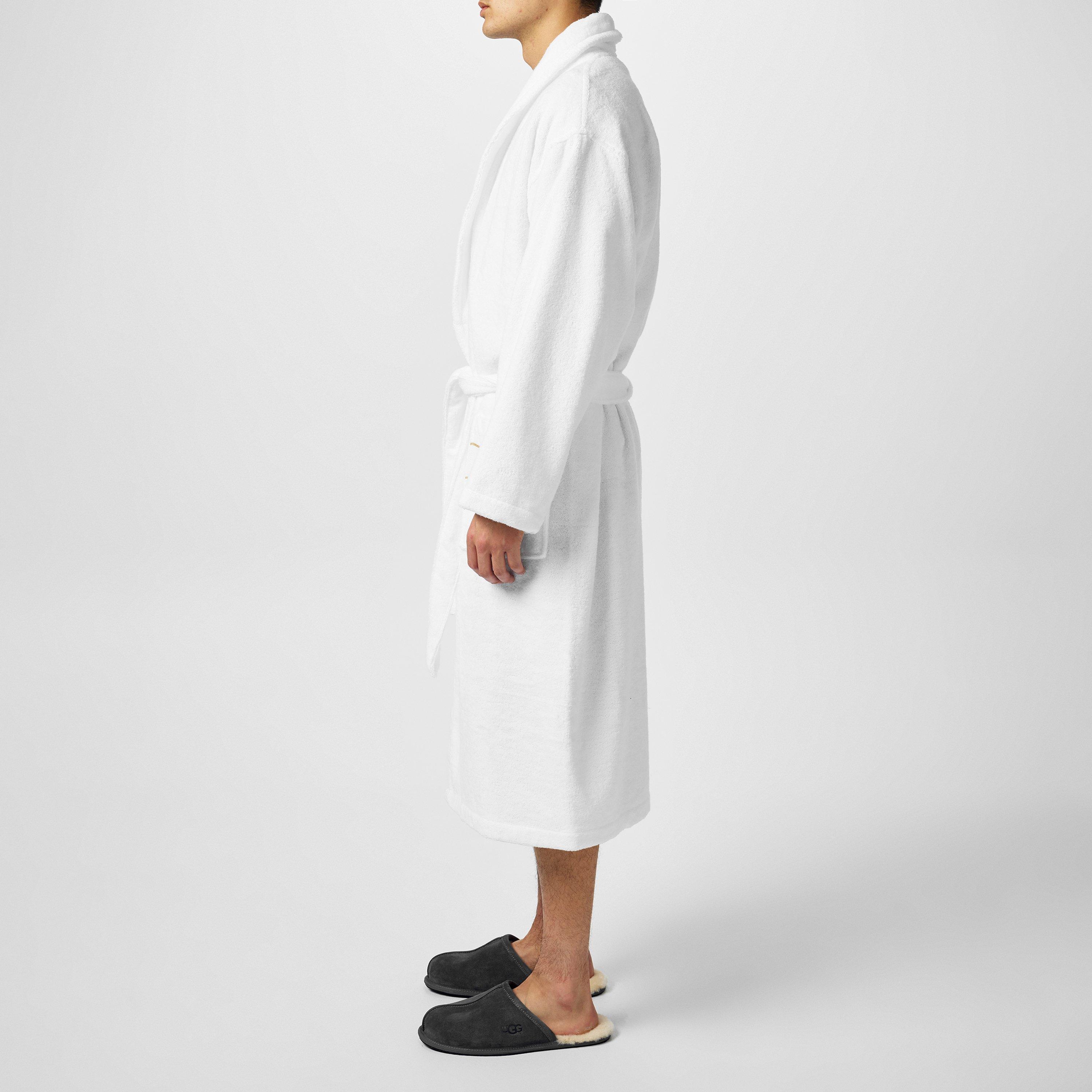 White - Roberto Cavalli Home - Cavalli Home Gold Bathrobe - 2