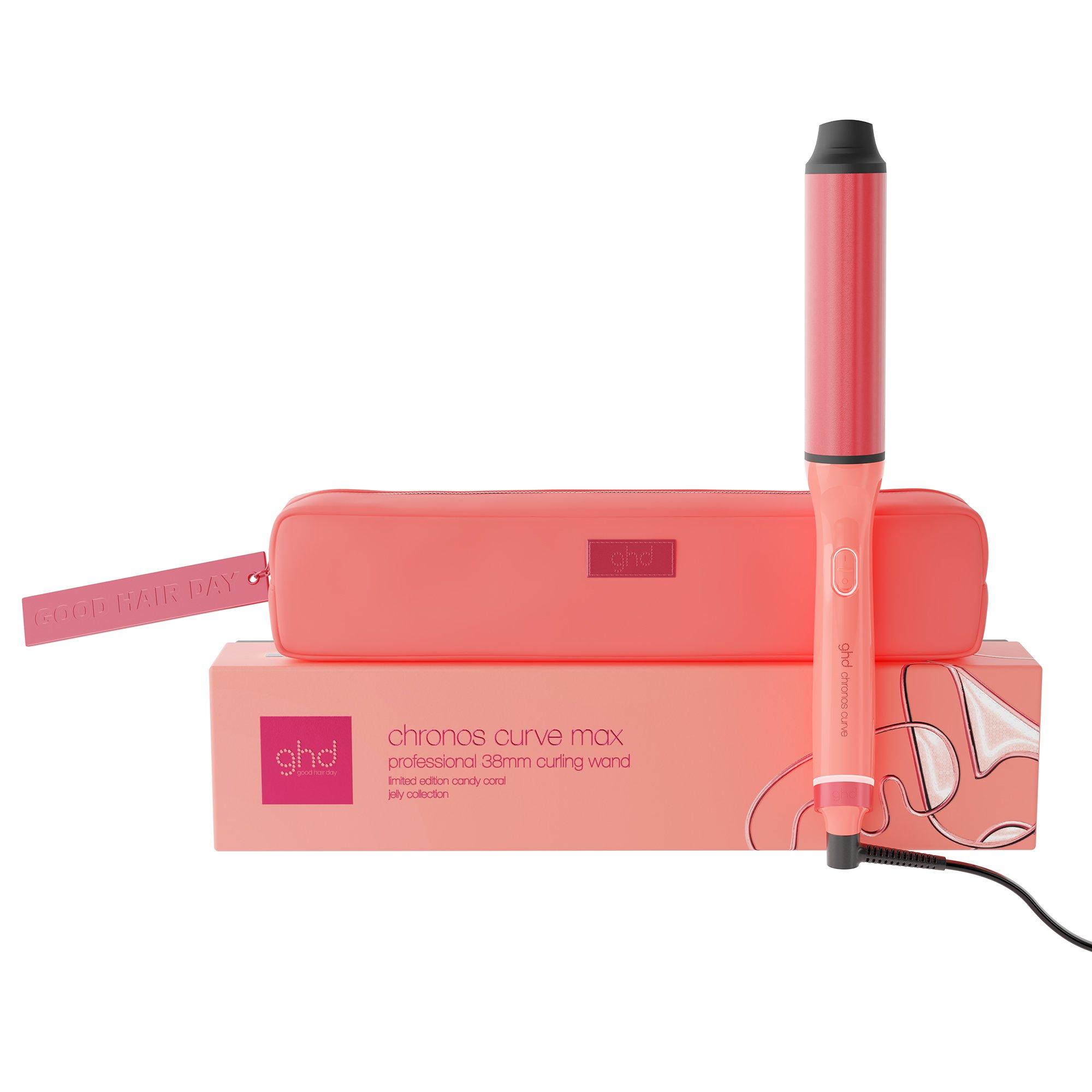 GHD Women's Chronos Curve Max Wand - Candy Coral