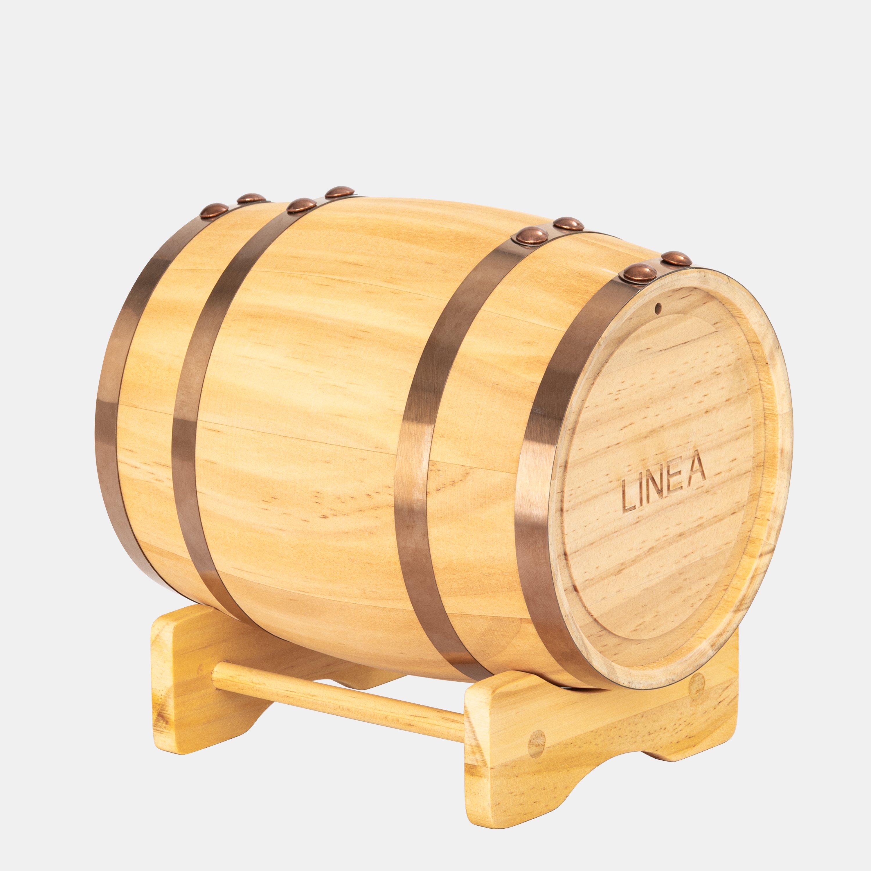 Wooden - Linea - Drink Barrel - 2