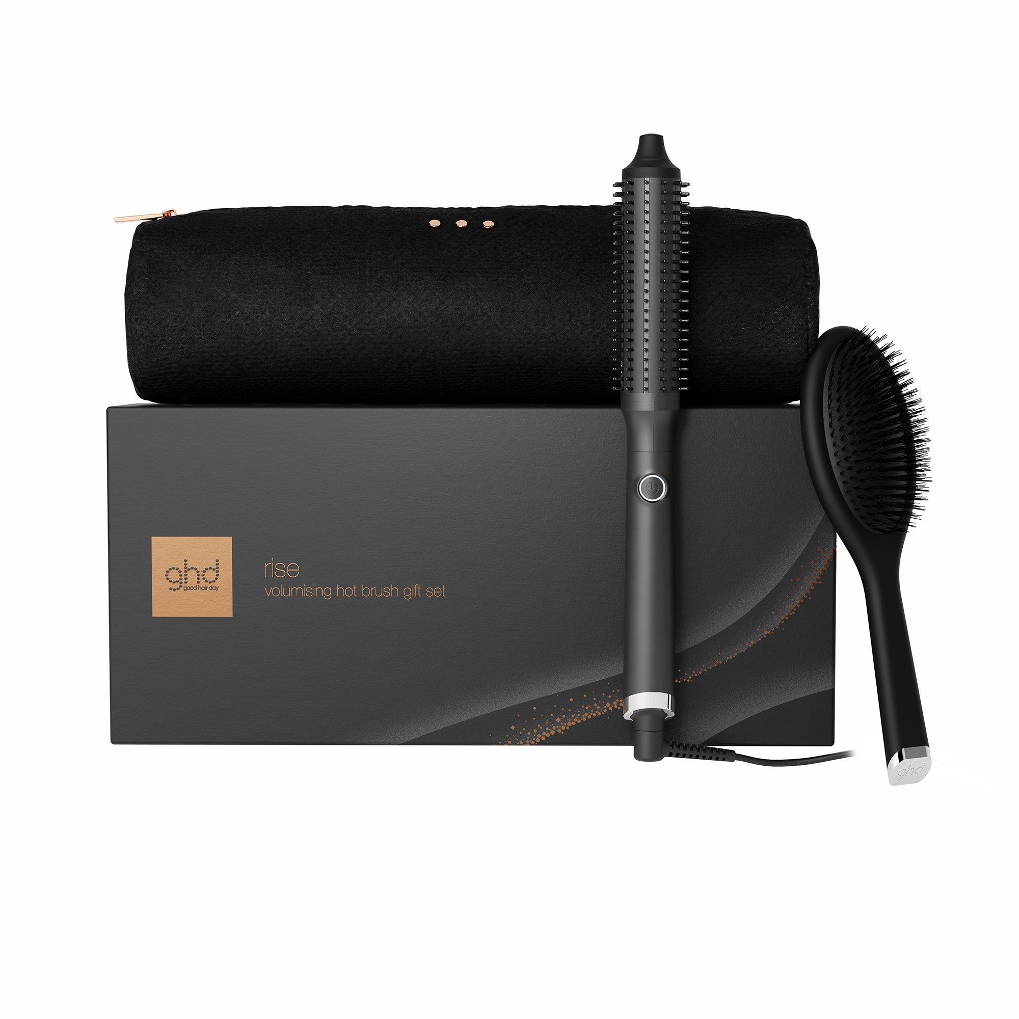 None - GHD - ghd Rise Volumising Hot Brush Festive Gift Set in Black - 1