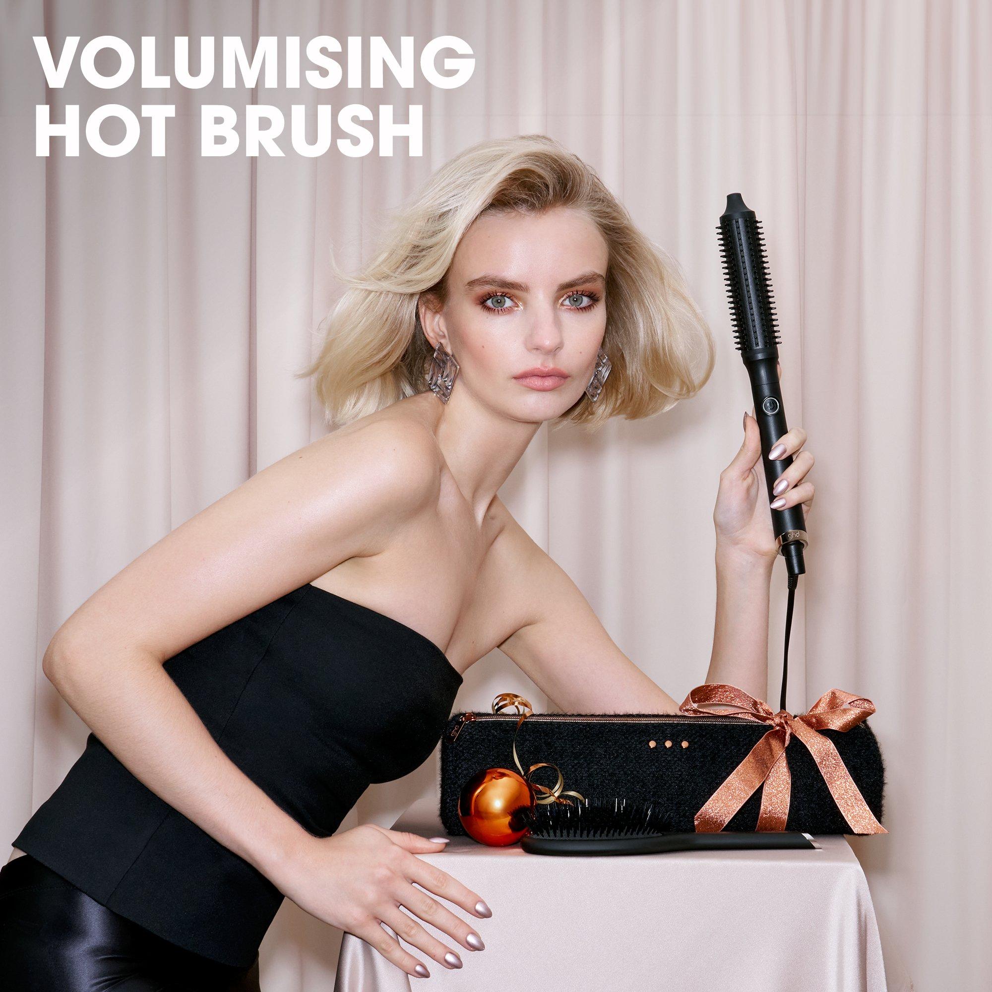 None - GHD - ghd Rise Volumising Hot Brush Festive Gift Set in Black - 4
