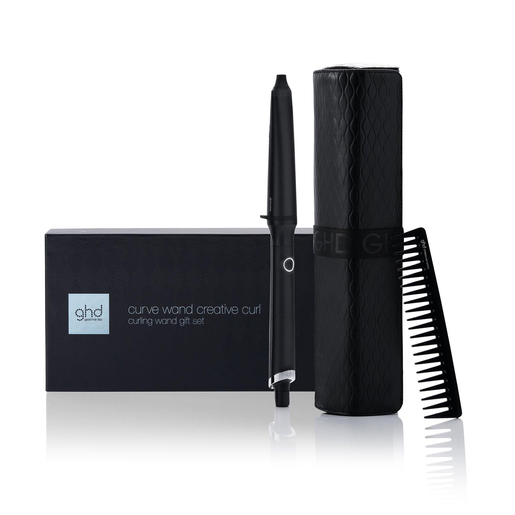 Black - GHD - ghd Curve Creative Curl Wand Gift Set - Curling Wand - 3