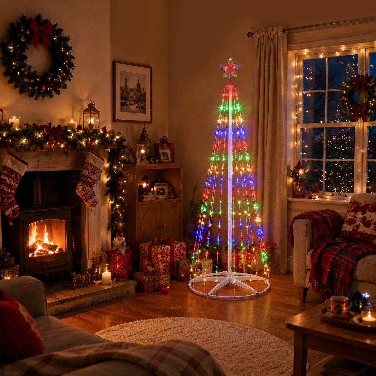 Multi LED - The Spirit Of Christmas - SOC 6FT OD CONE TREE - 2