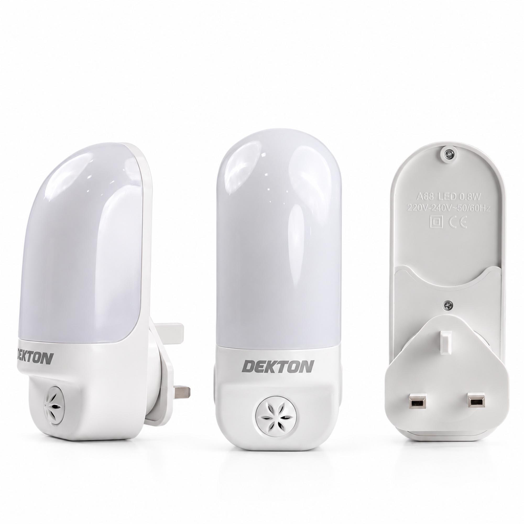 Hvid - Dekton - Dekton Plug In Night Light - 5