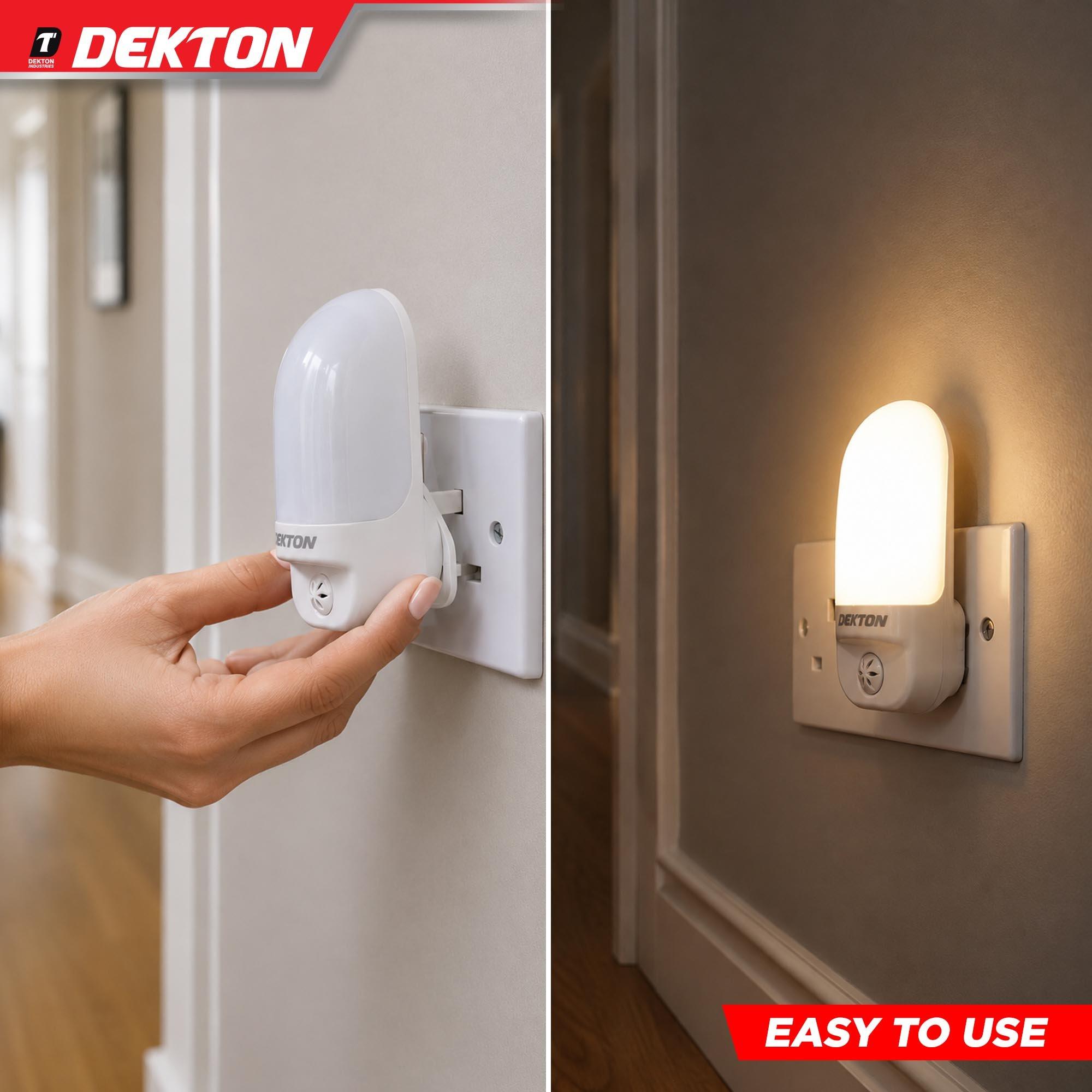 Hvid - Dekton - Dekton Plug In Night Light - 8