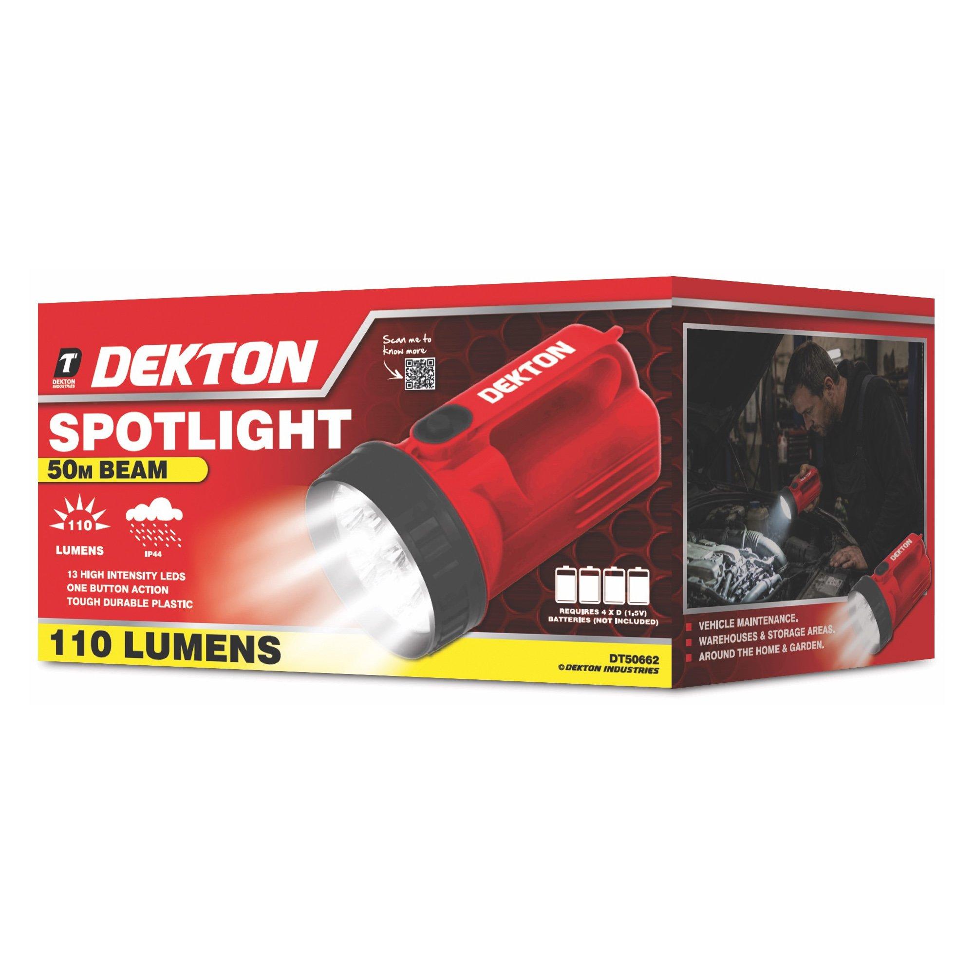 Rood - Dekton - Dekton Spotlight Lantern