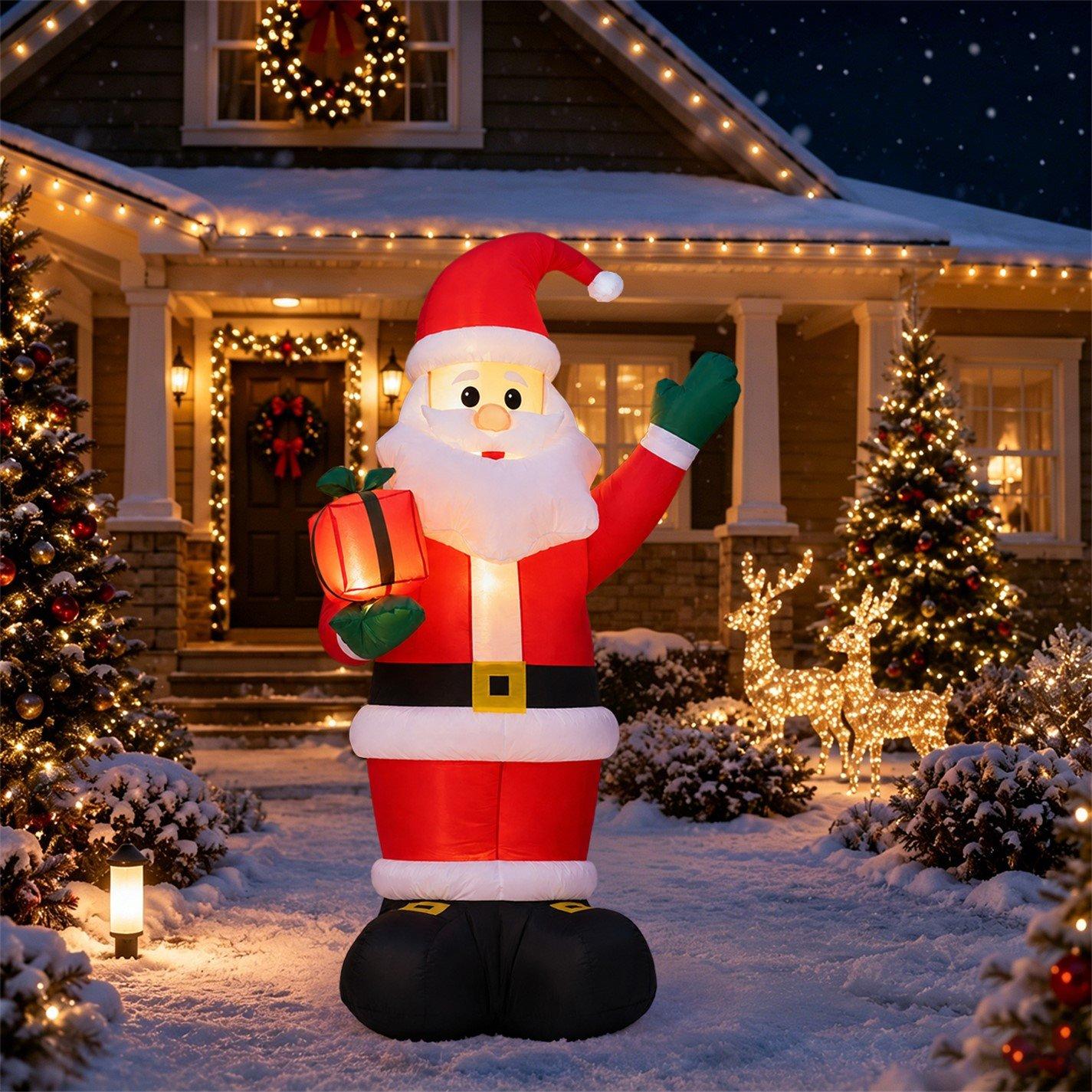 Santa - The Spirit Of Christmas - 4ft Inflatable Santa - 1