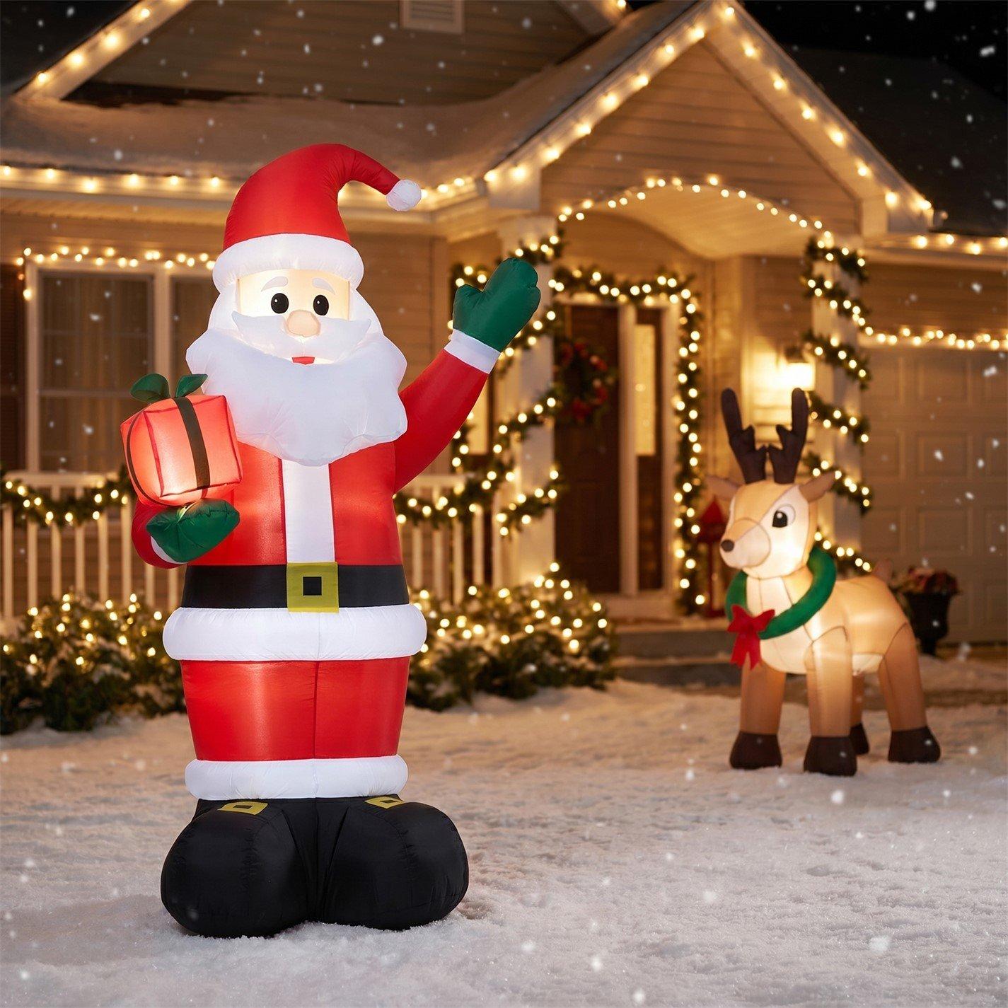 Santa - The Spirit Of Christmas - 4ft Inflatable Santa - 3