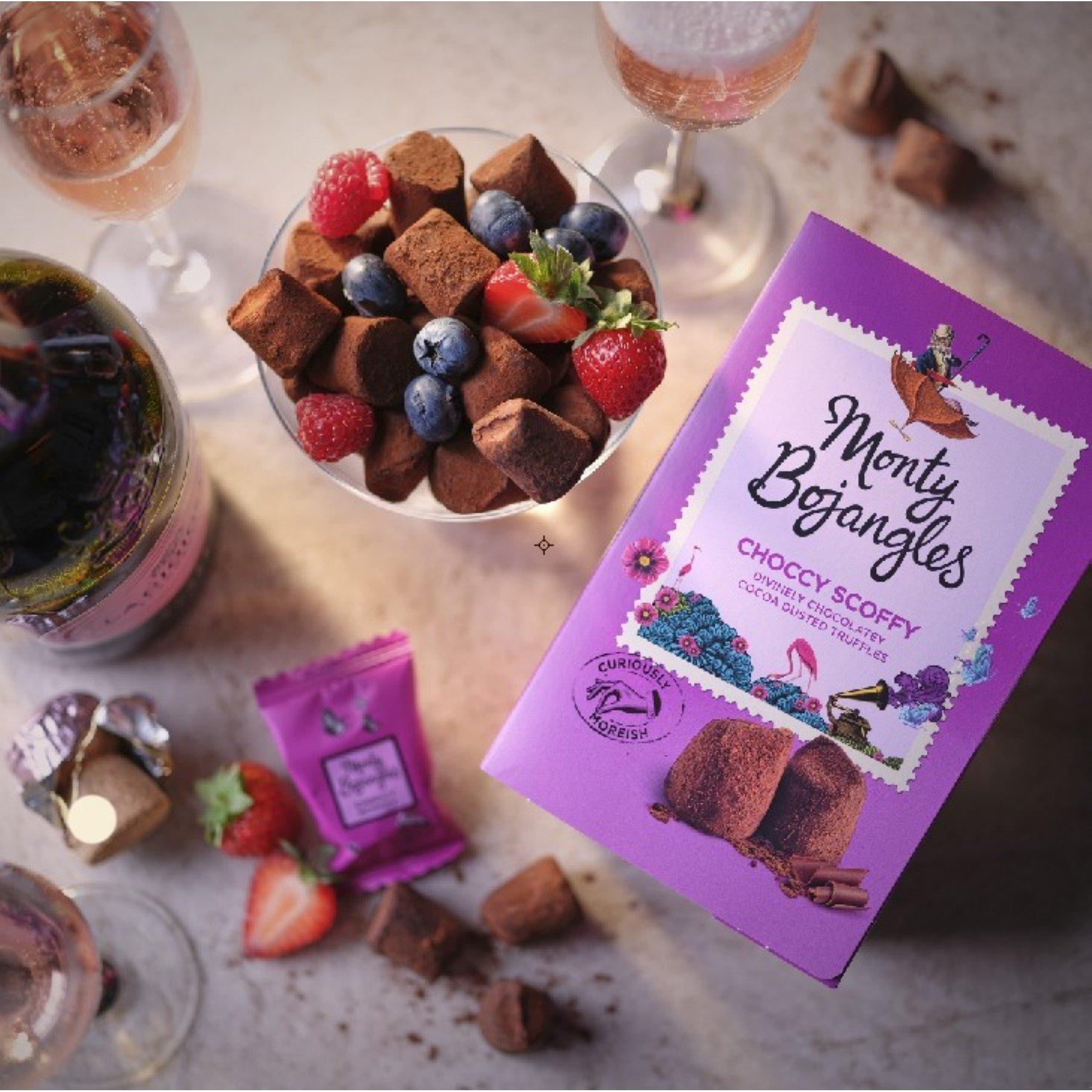 Choccy Scoffy - Monty Bojangles - Scoffy Cocoa Dusted Truffles Gift Carton - 5