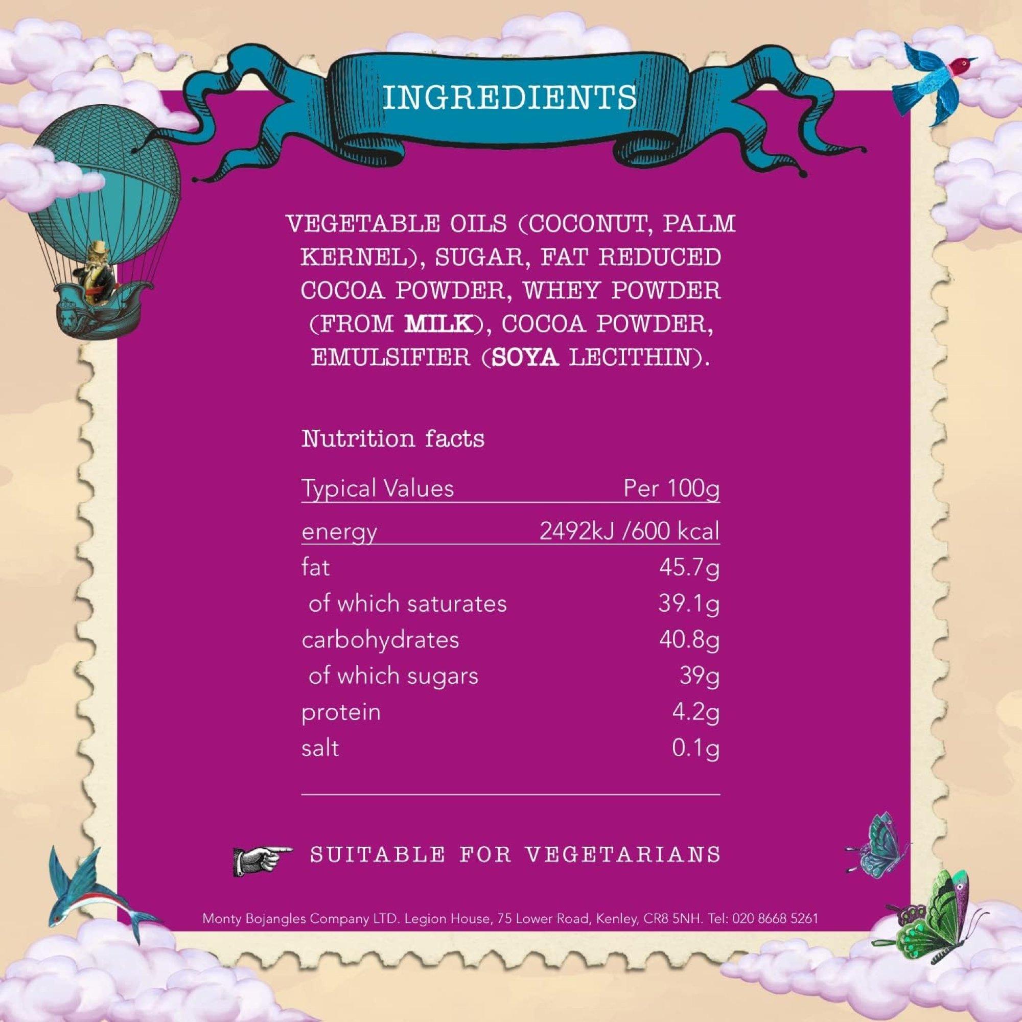 Choccy Scoffy - Monty Bojangles - Scoffy Cocoa Dusted Truffles Gift Carton - 8