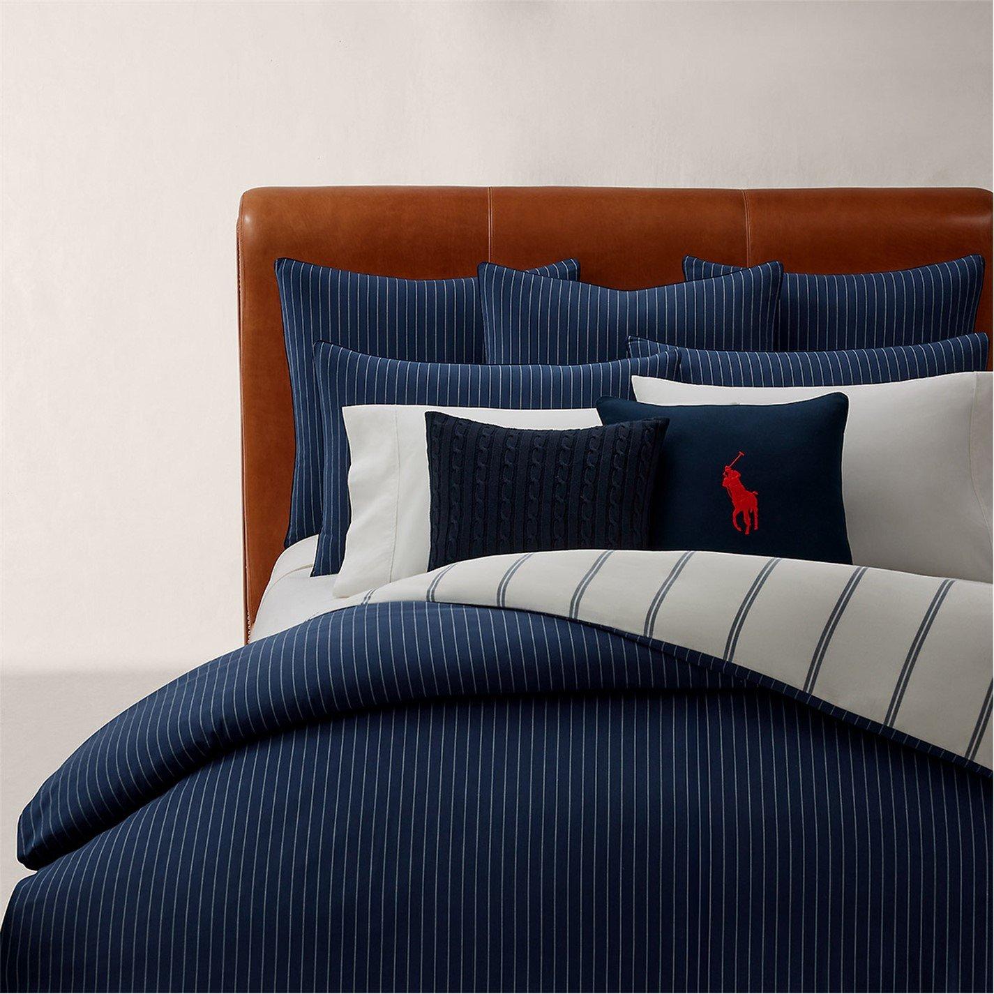 Navy - Ralph Lauren Home - Kerrigan Duvet Cover - 1
