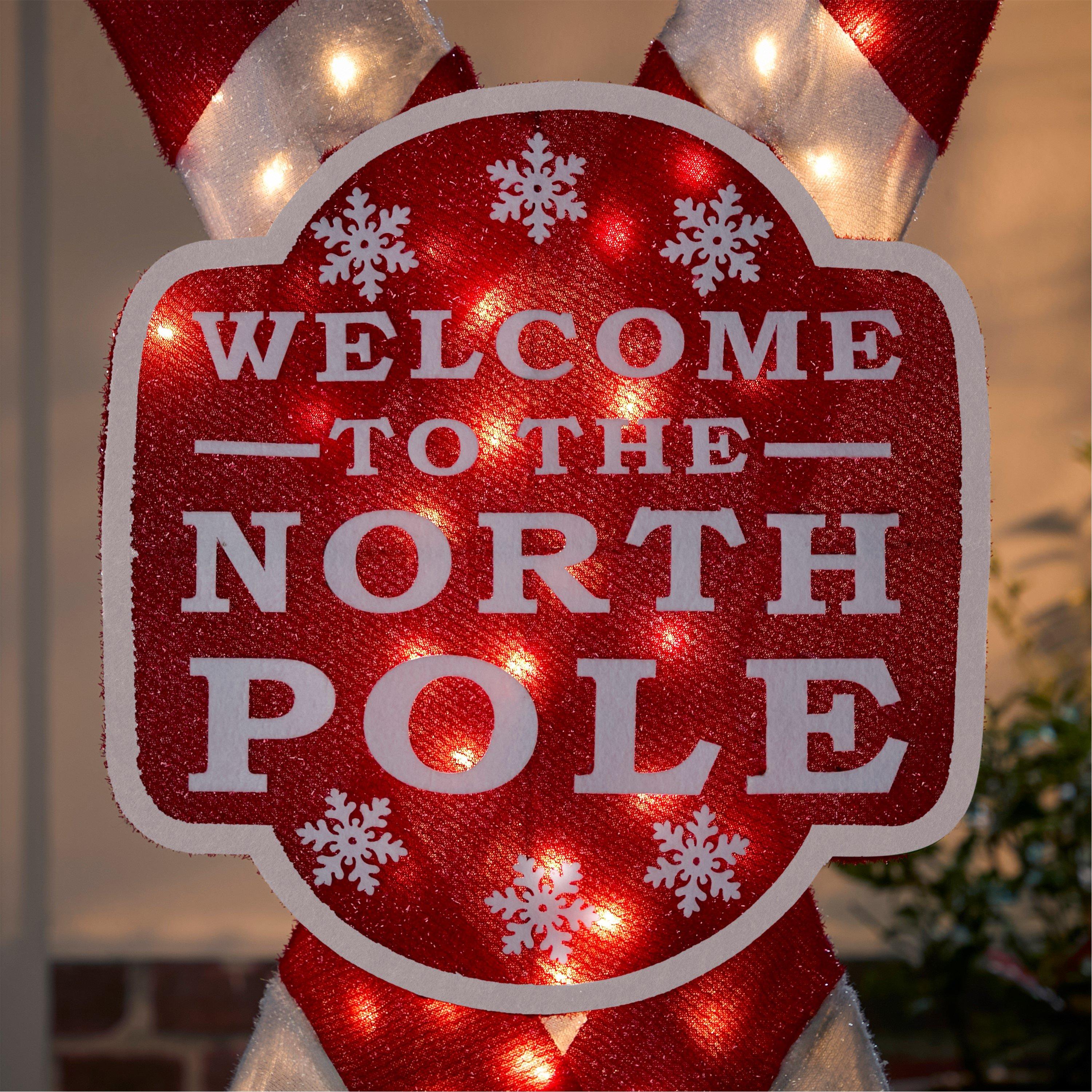Candy Cane - The Spirit Of Christmas - North Pole Light - 2