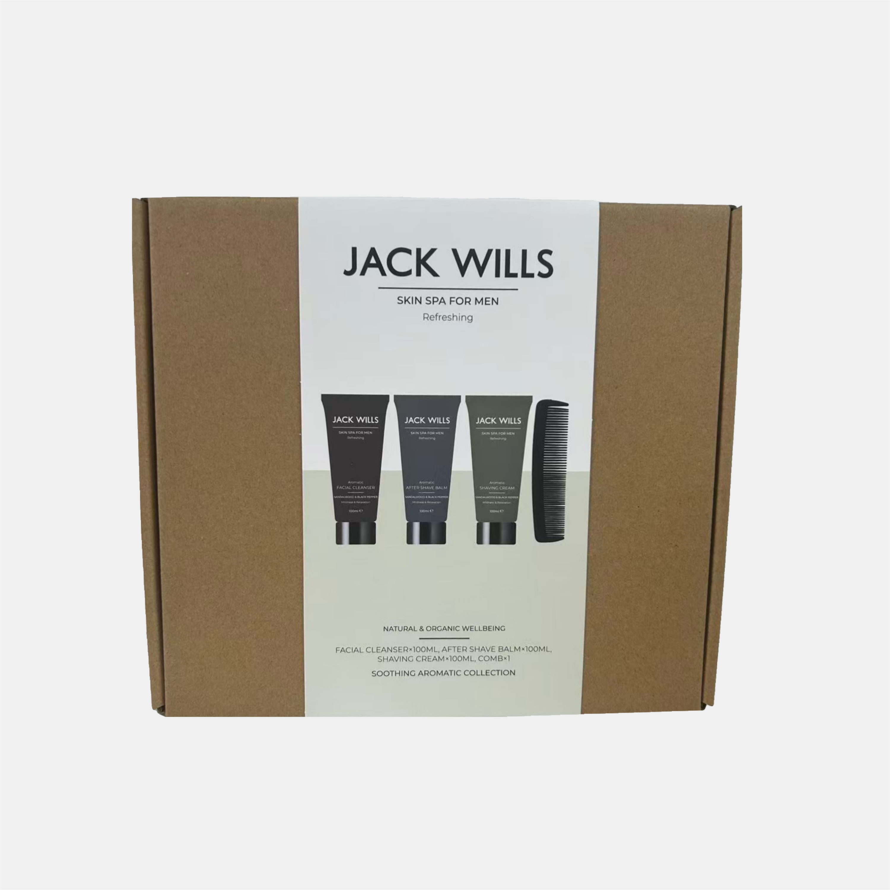 Sandal Wood - Jack Wills - 4pc Shave Sn54 - 2