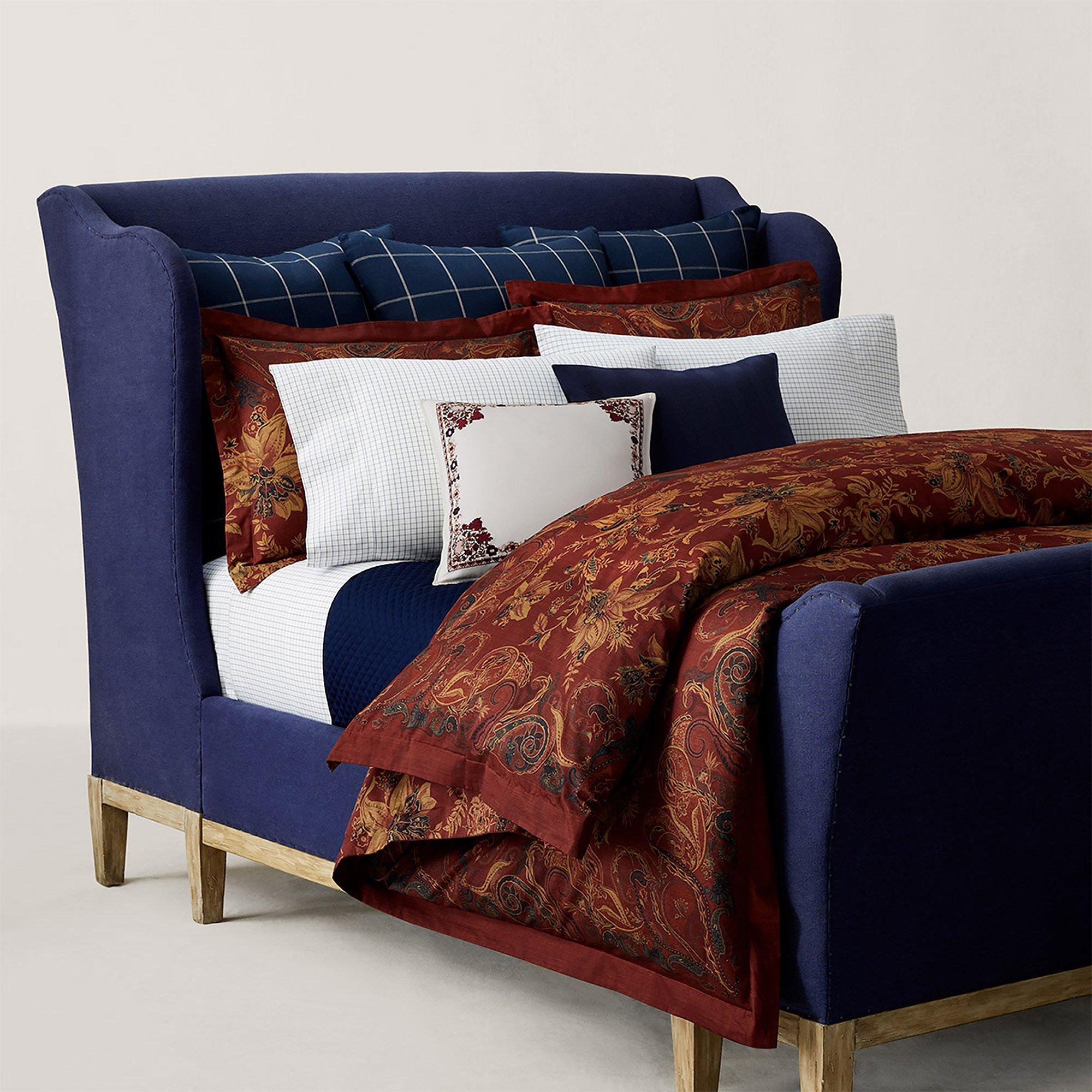 Paisley Red - Ralph Lauren Home - RalphLaurenHome Inez Paisley Red Duvet Cover - 1