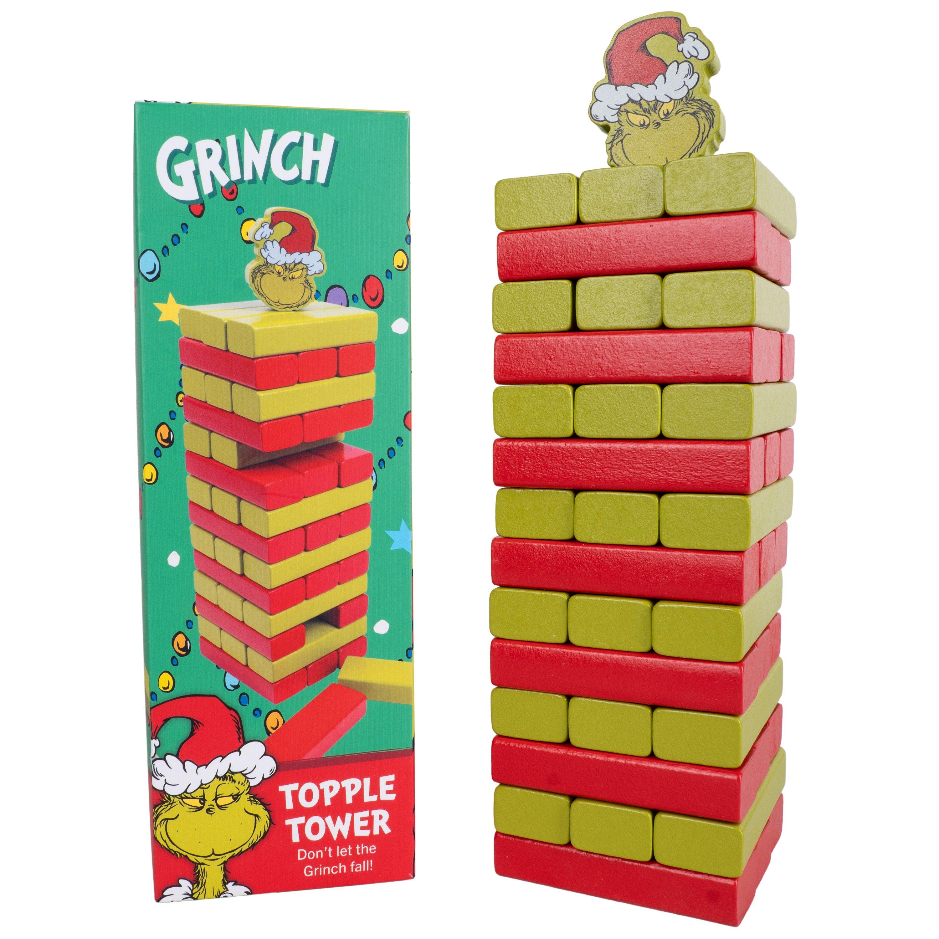 Groen - The Grinch - The Grinch Topple Tower Game - 1