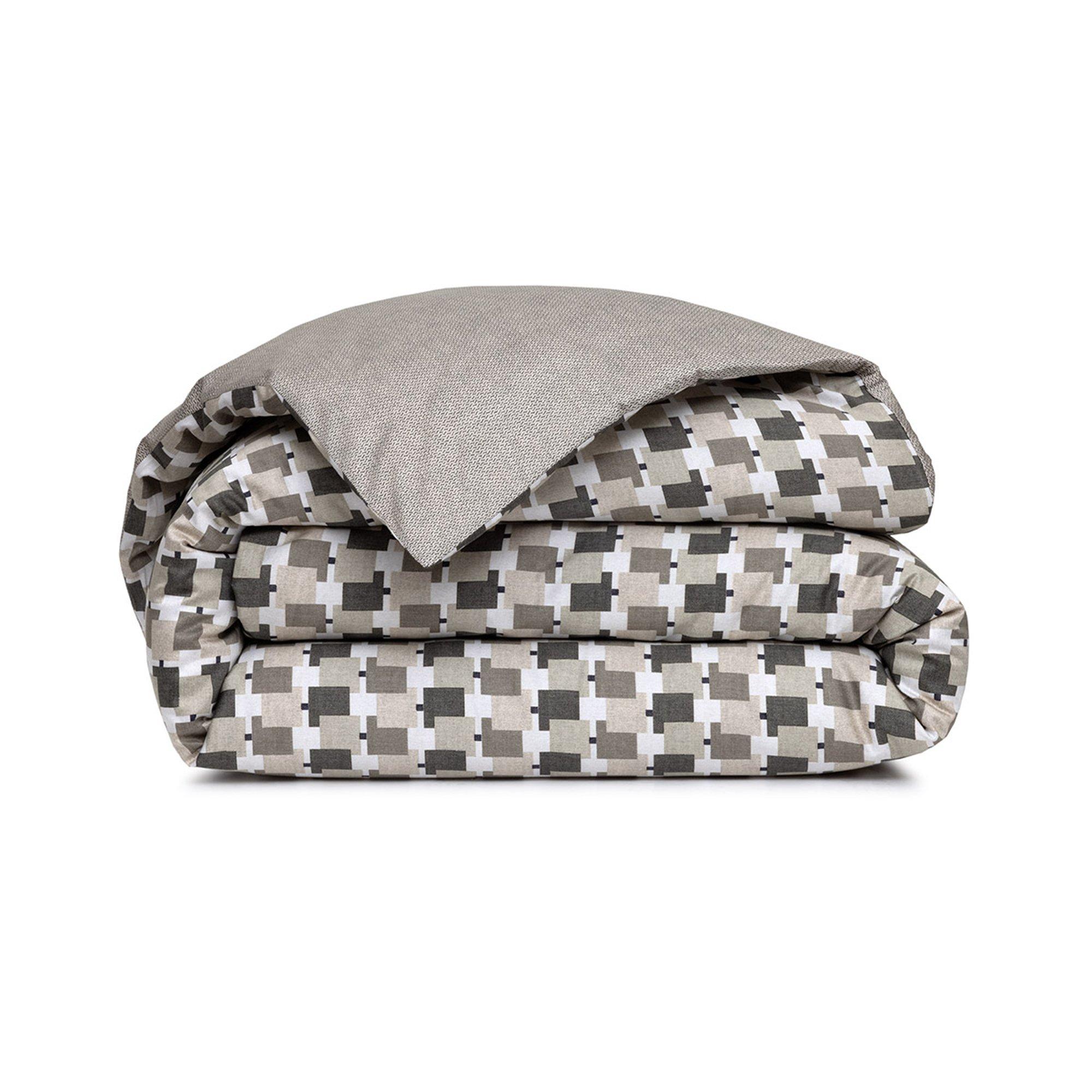 Brown - Boss Home - Lucio Duvet Cover - 2