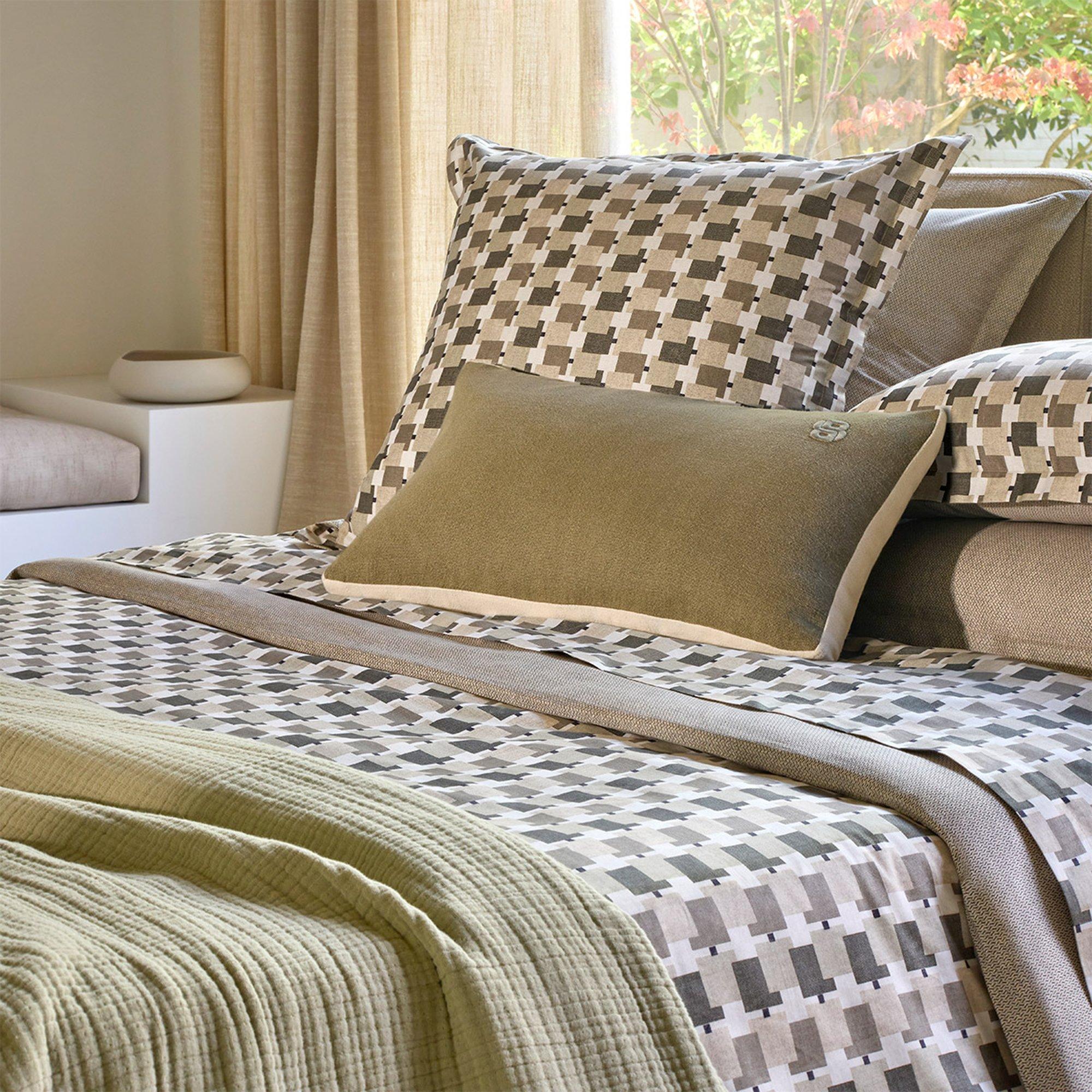 Brown - Boss Home - Lucio Duvet Cover - 5