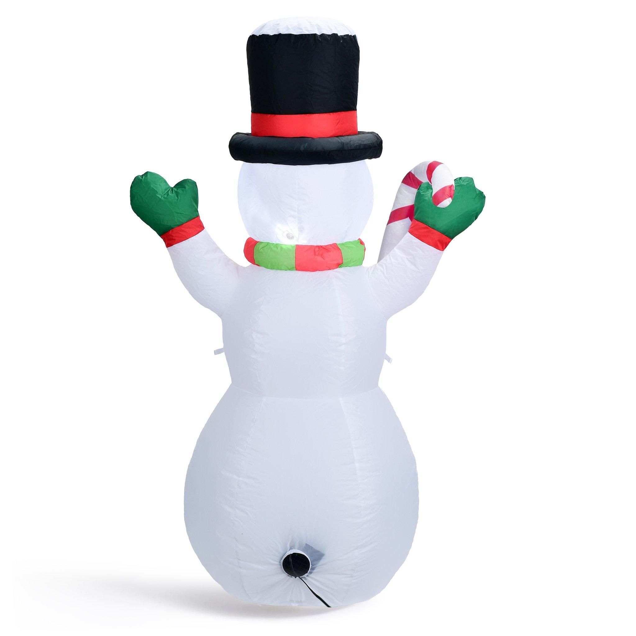Snowman - The Spirit Of Christmas - 4ft Inflatable Snowman - 4