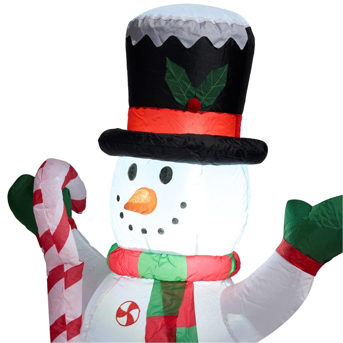 Snowman - The Spirit Of Christmas - 4ft Inflatable Snowman - 5