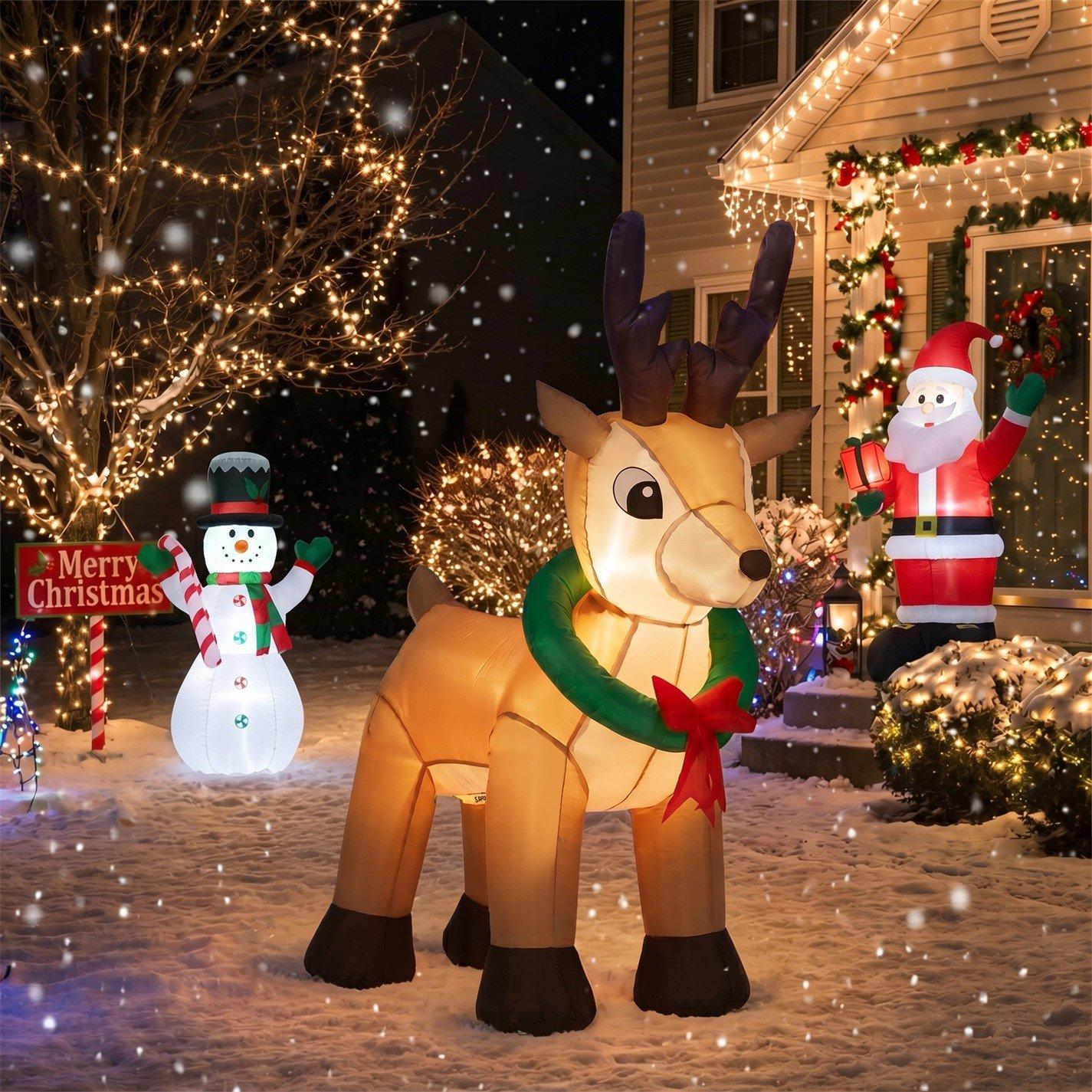 Reindeer - The Spirit Of Christmas - 3.5ft Inflatable Reindeer - 1