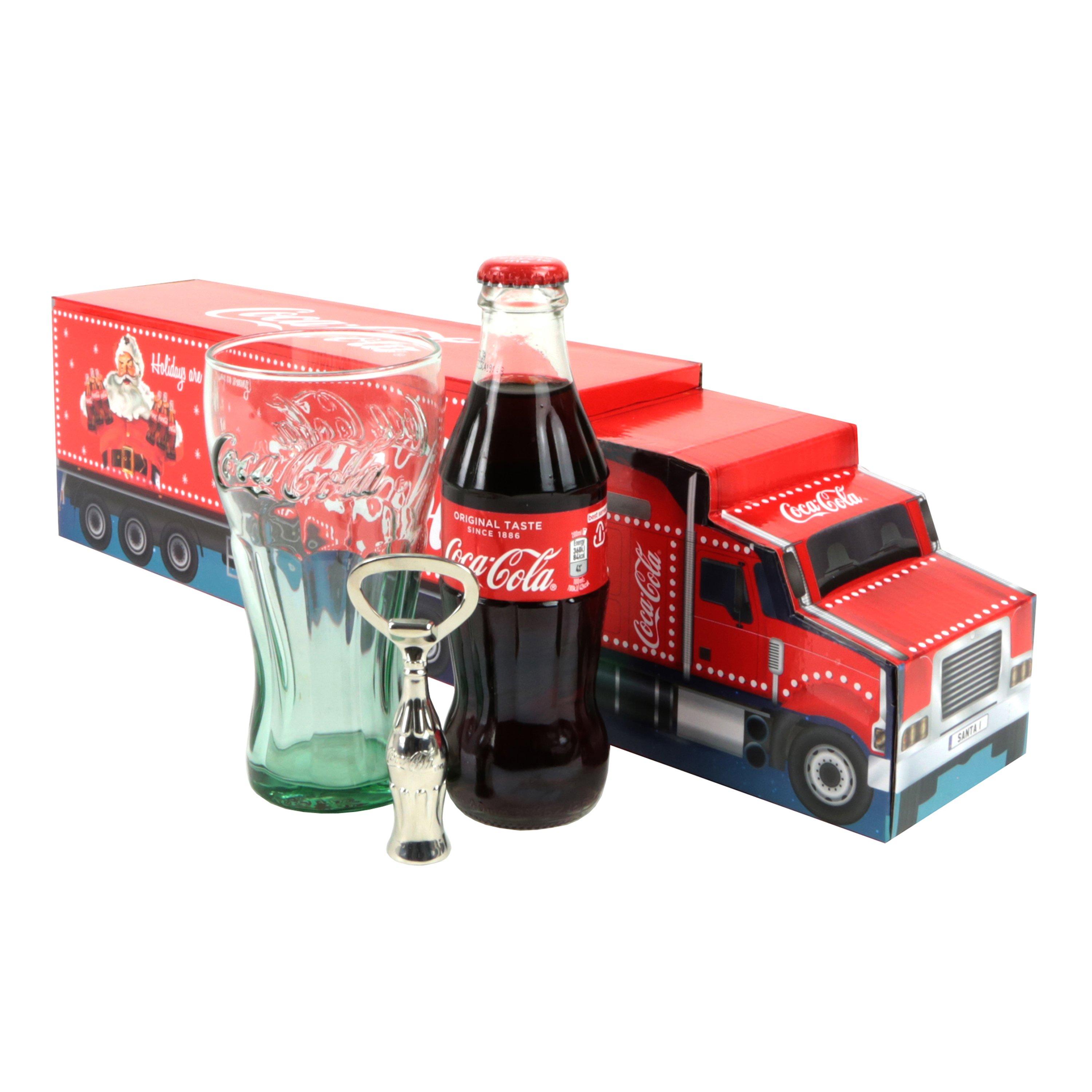 Red - Coca Cola - Coca Hol Truck Set 64 - 2