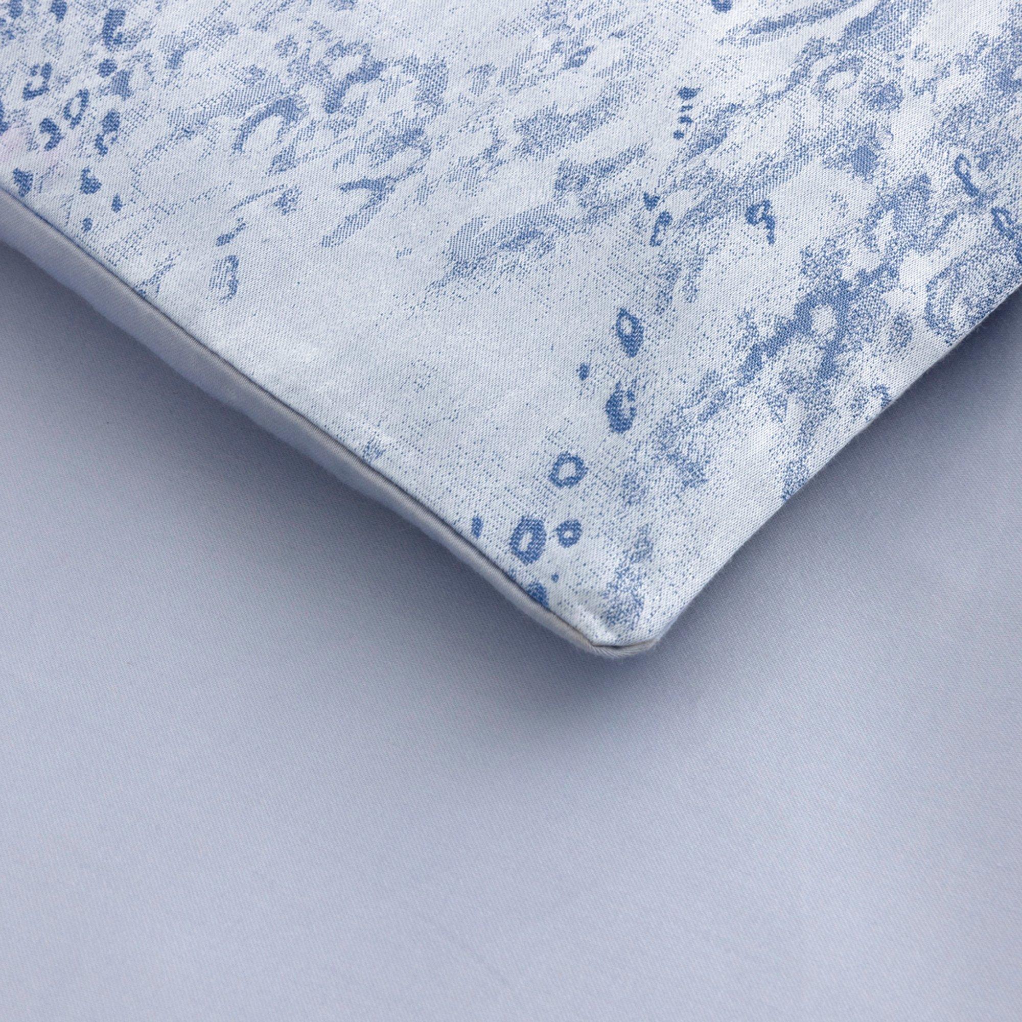 Blue - Yves Delorme - Ecumes Duvet Cover - 3