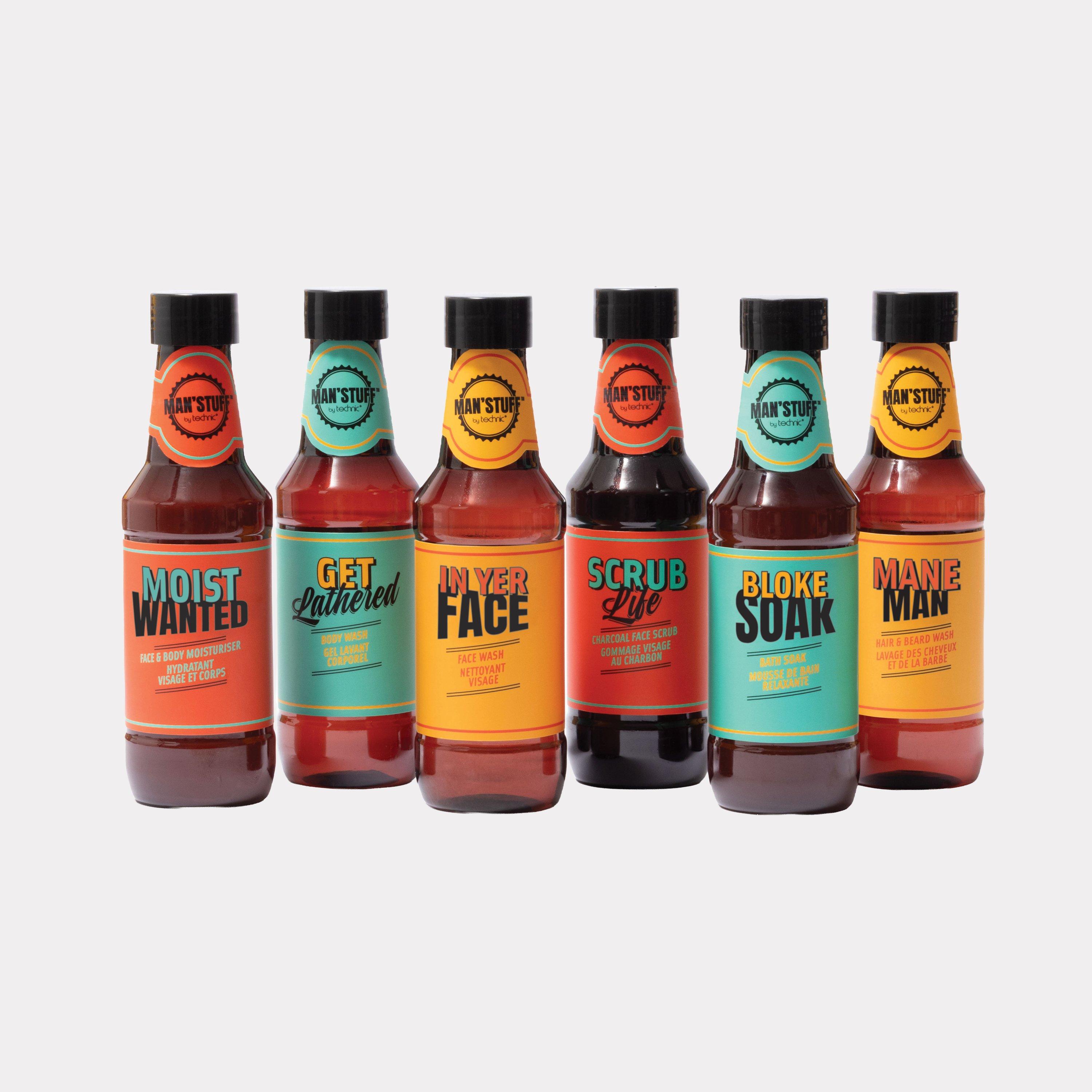 Multi - Technic - Man Stuff 6 pack Bodywash Set - 2