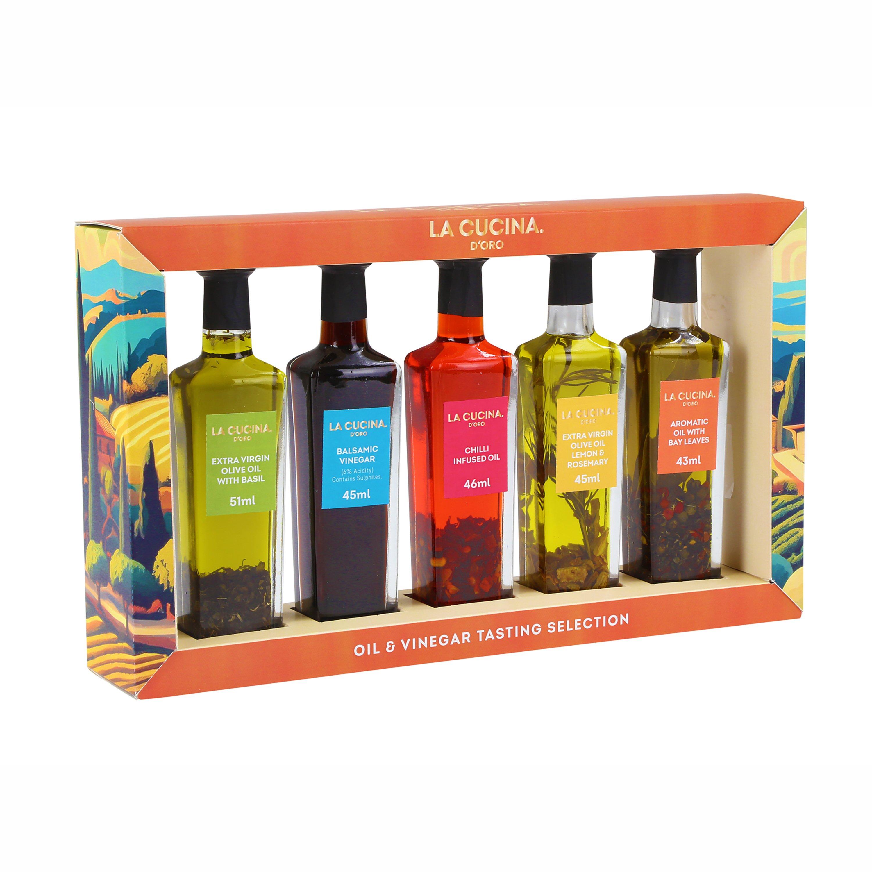 Olive Flavours - Kimm and Miller - Cucina Tasting Oil & Vinegar Selection 5 Pack - 2
