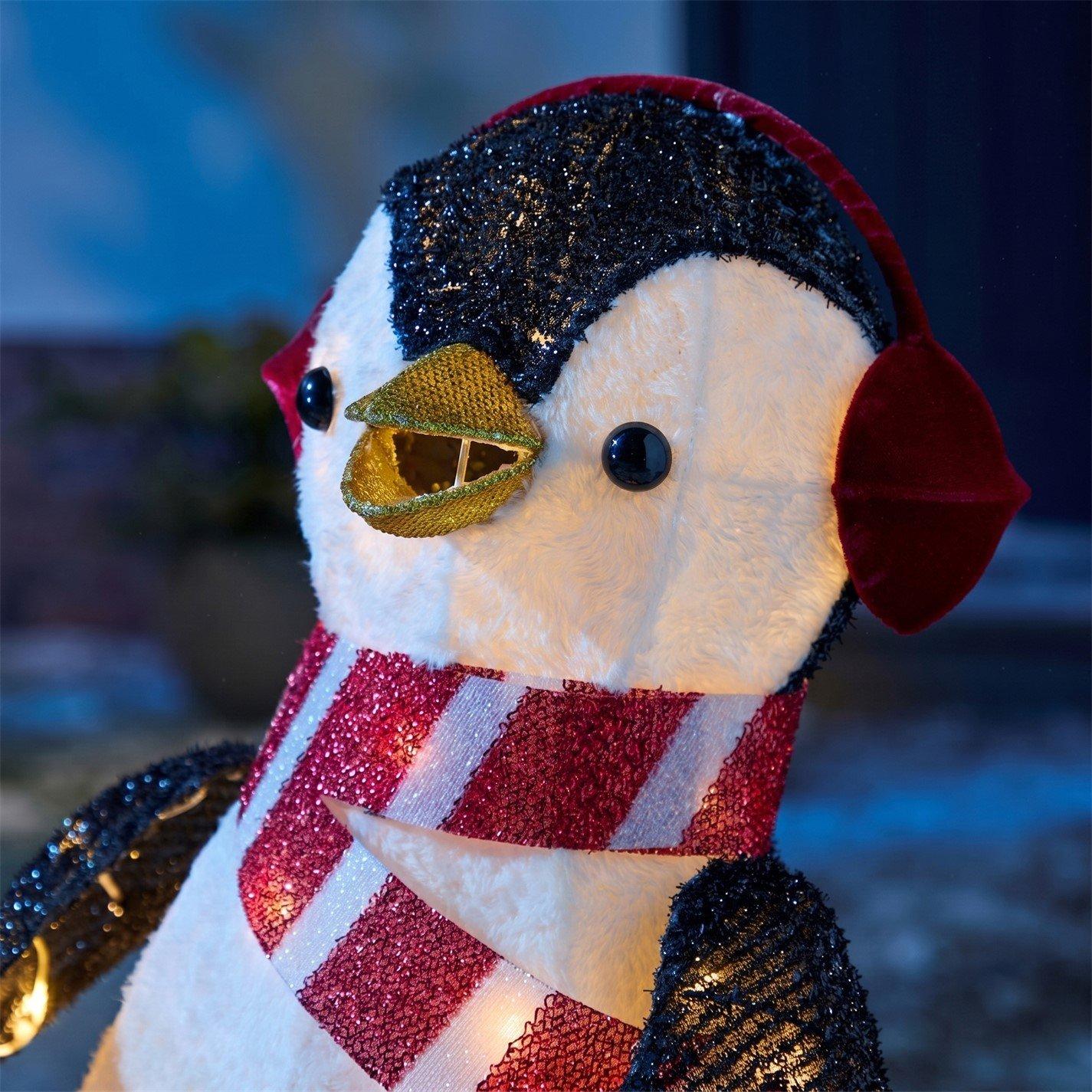 Penguin - The Spirit Of Christmas - Outdoor Skiing Penguin Light - 3