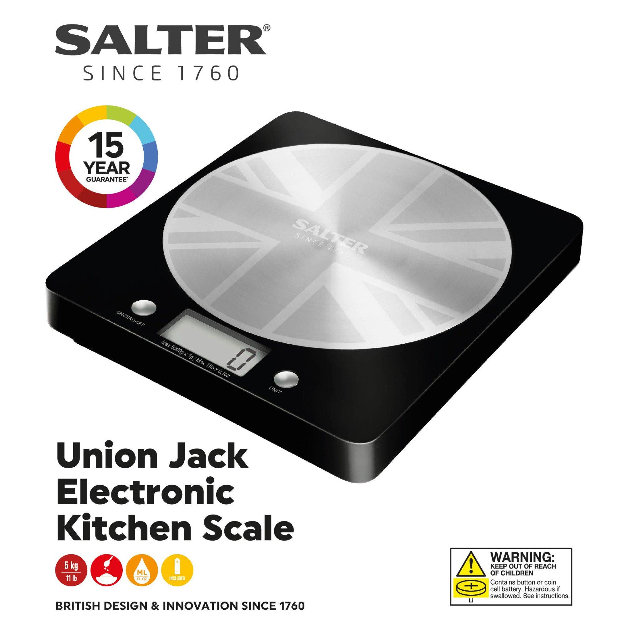 Black - Salter - Digital Kitchen Scale - 4