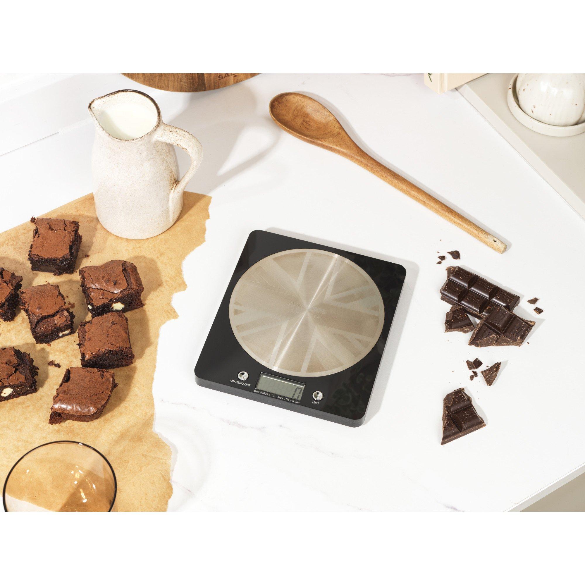 Black - Salter - Digital Kitchen Scale - 9