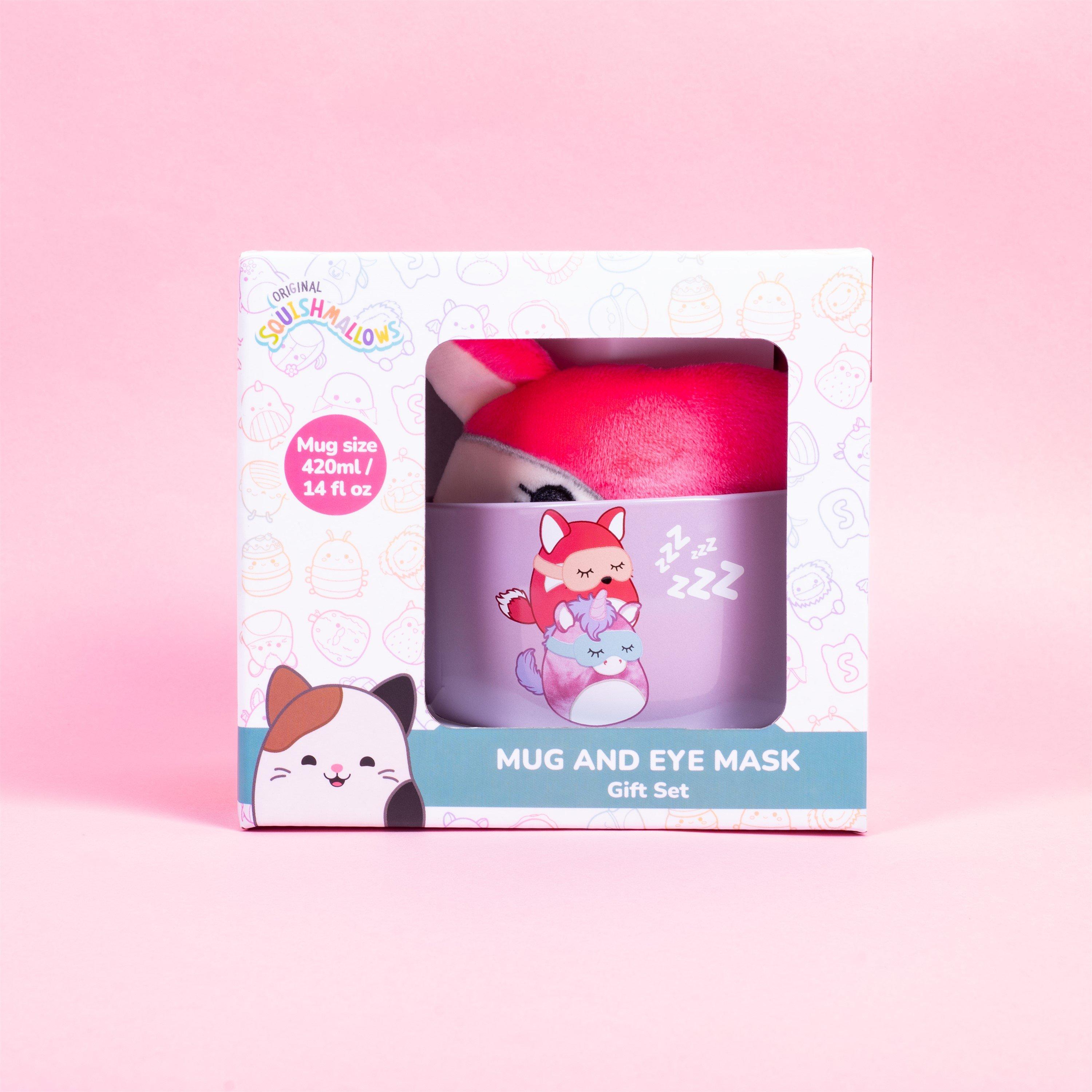 Sqishmallows - Squishmallows - Fifi the Fox Mug and Eye Mask Novelty Gift - 1