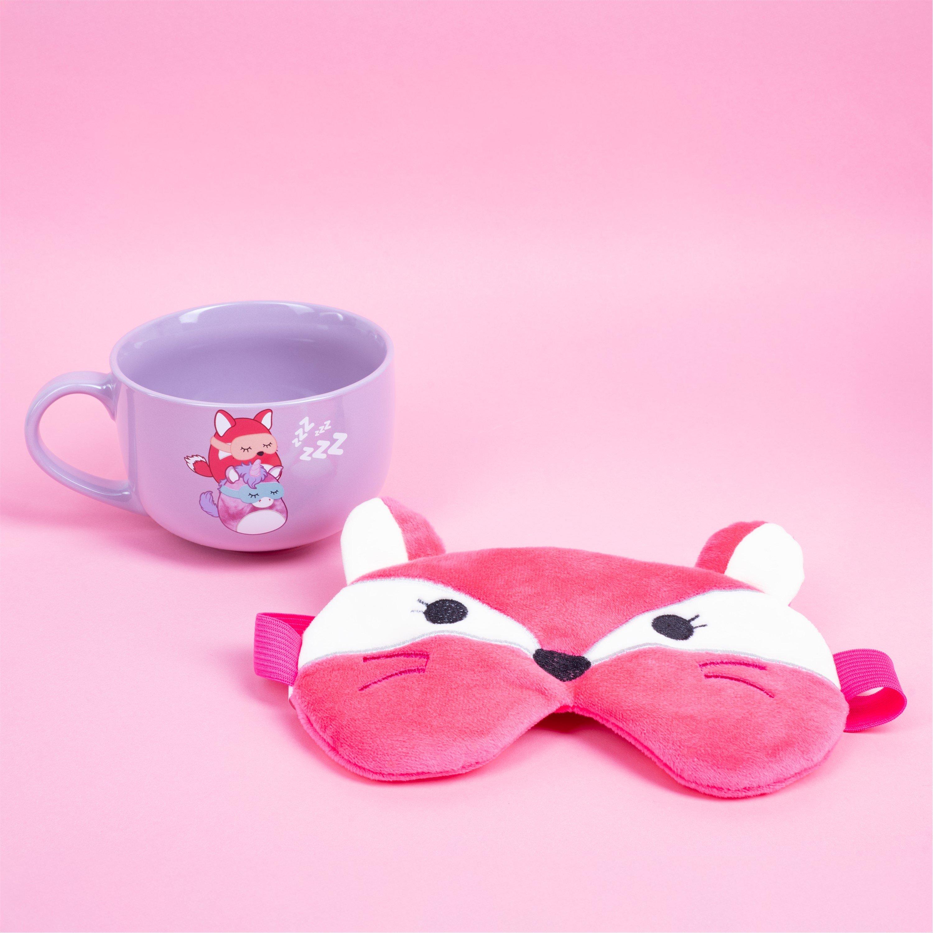 Sqishmallows - Squishmallows - Fifi the Fox Mug and Eye Mask Novelty Gift - 2
