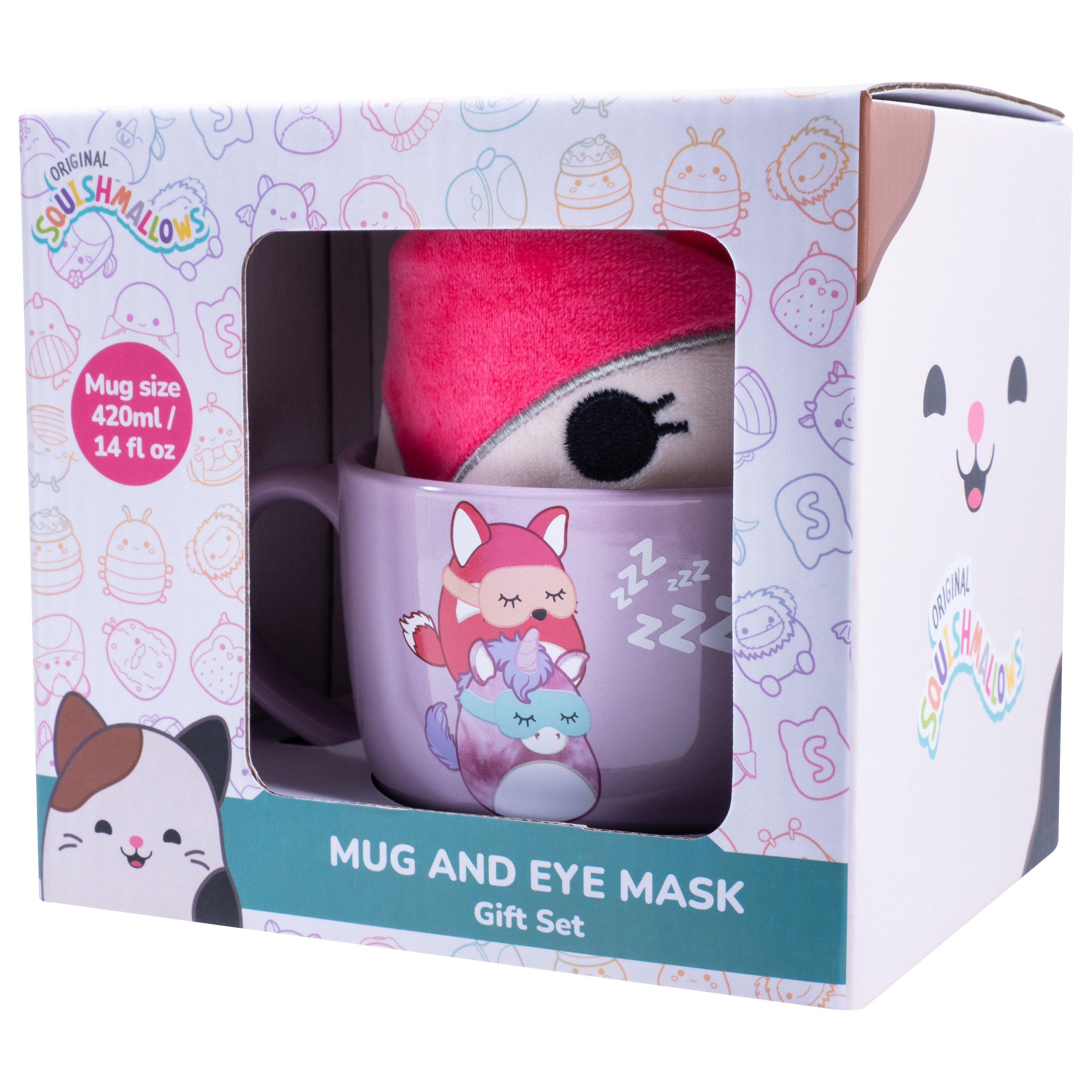 Sqishmallows - Squishmallows - Fifi the Fox Mug and Eye Mask Novelty Gift - 3
