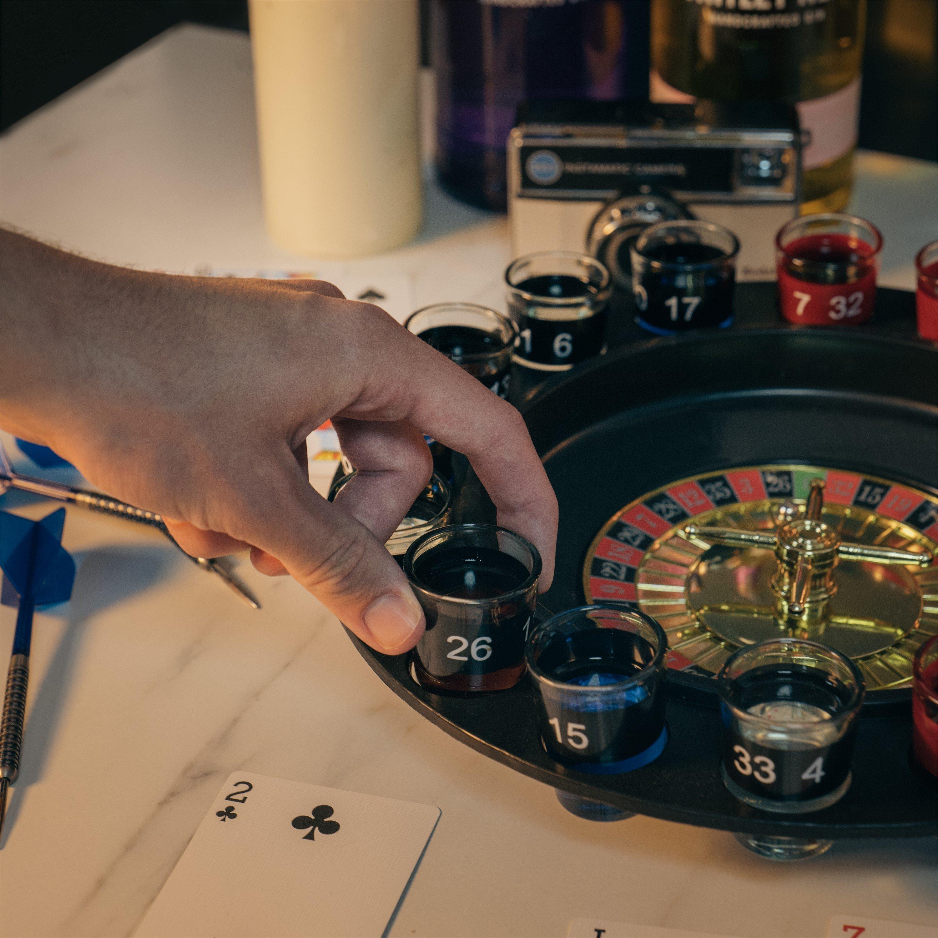 Black/Red - Fizz Creations - Roulette Novelty Gift - 1