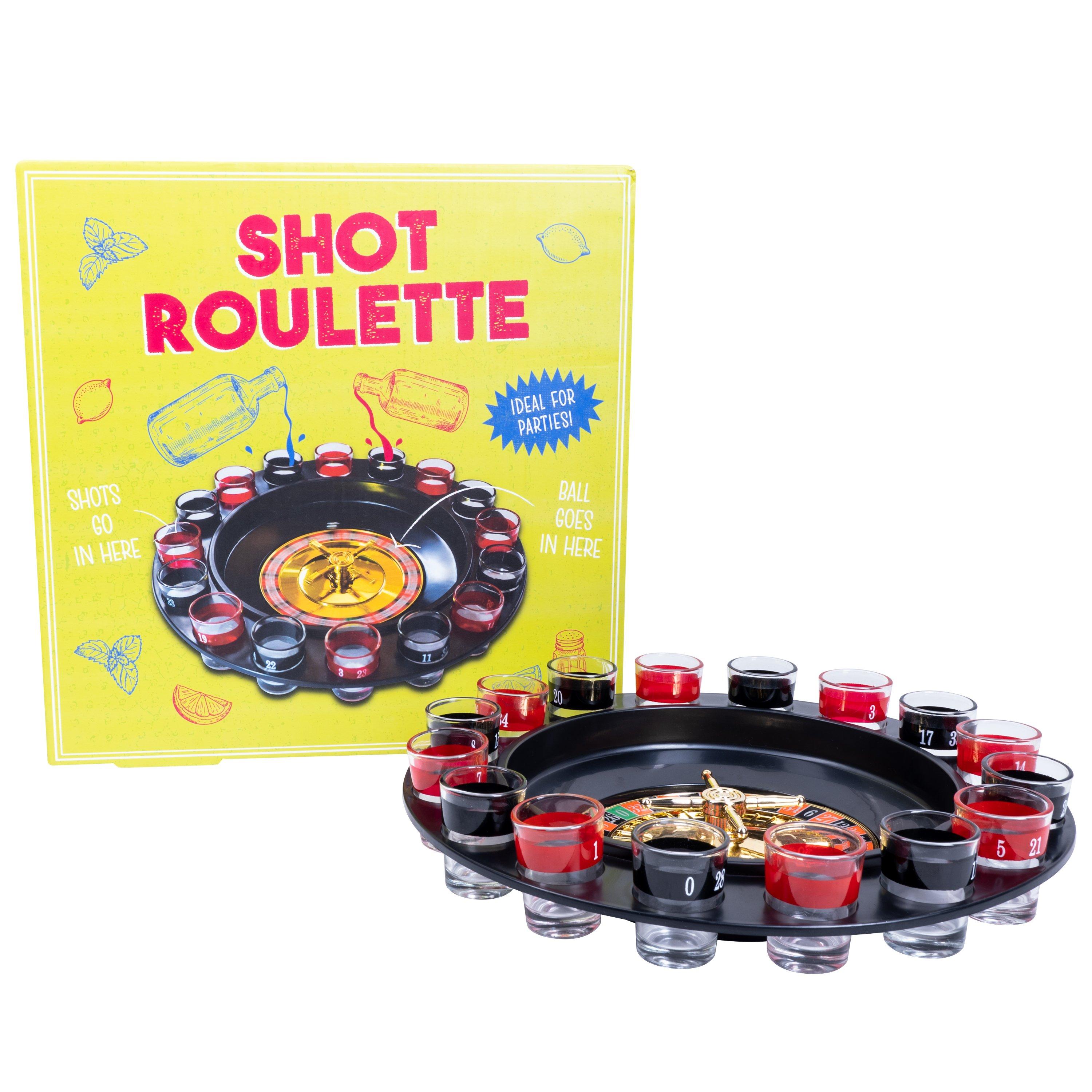 Black/Red - Fizz Creations - Roulette Novelty Gift - 3