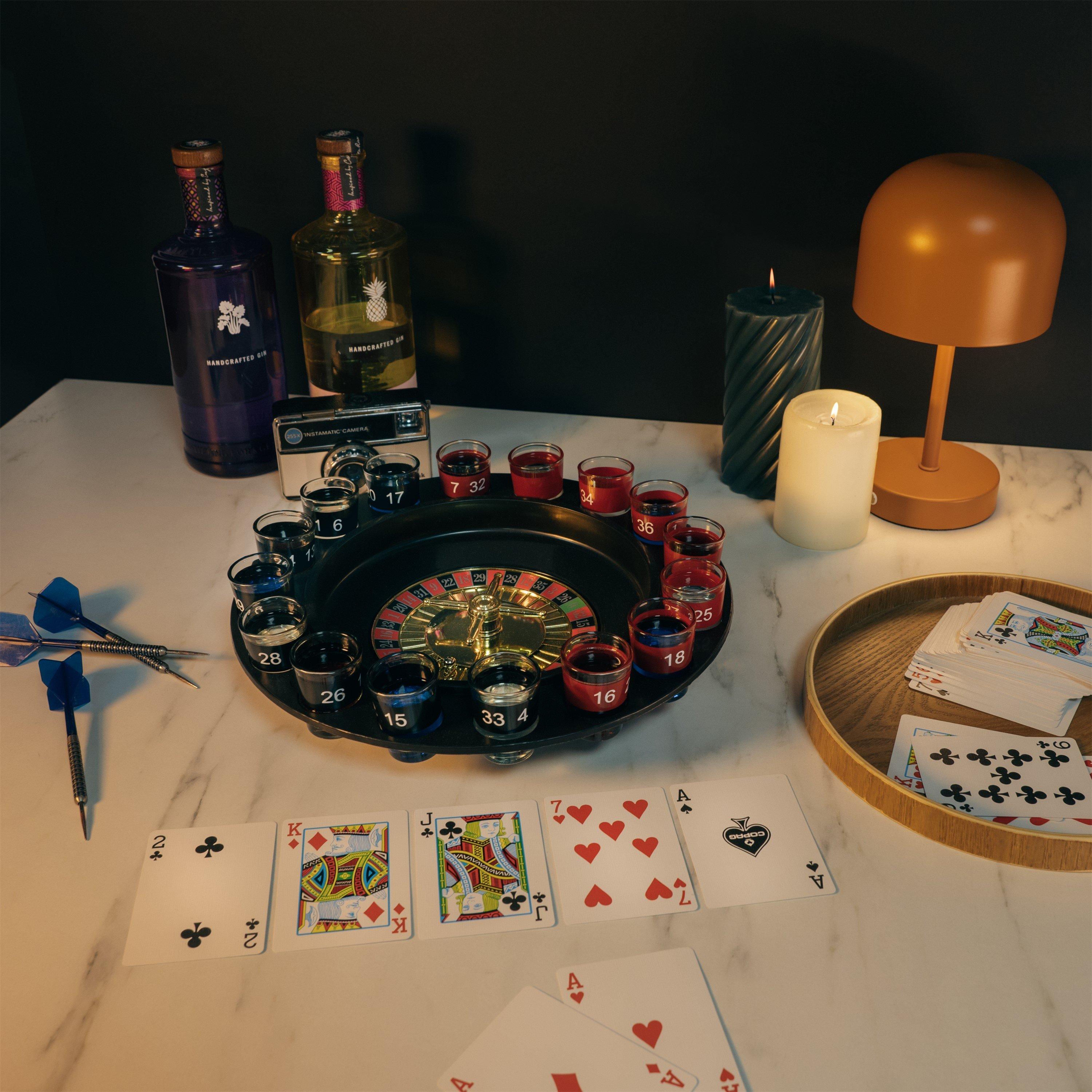 Black/Red - Fizz Creations - Roulette Novelty Gift - 4