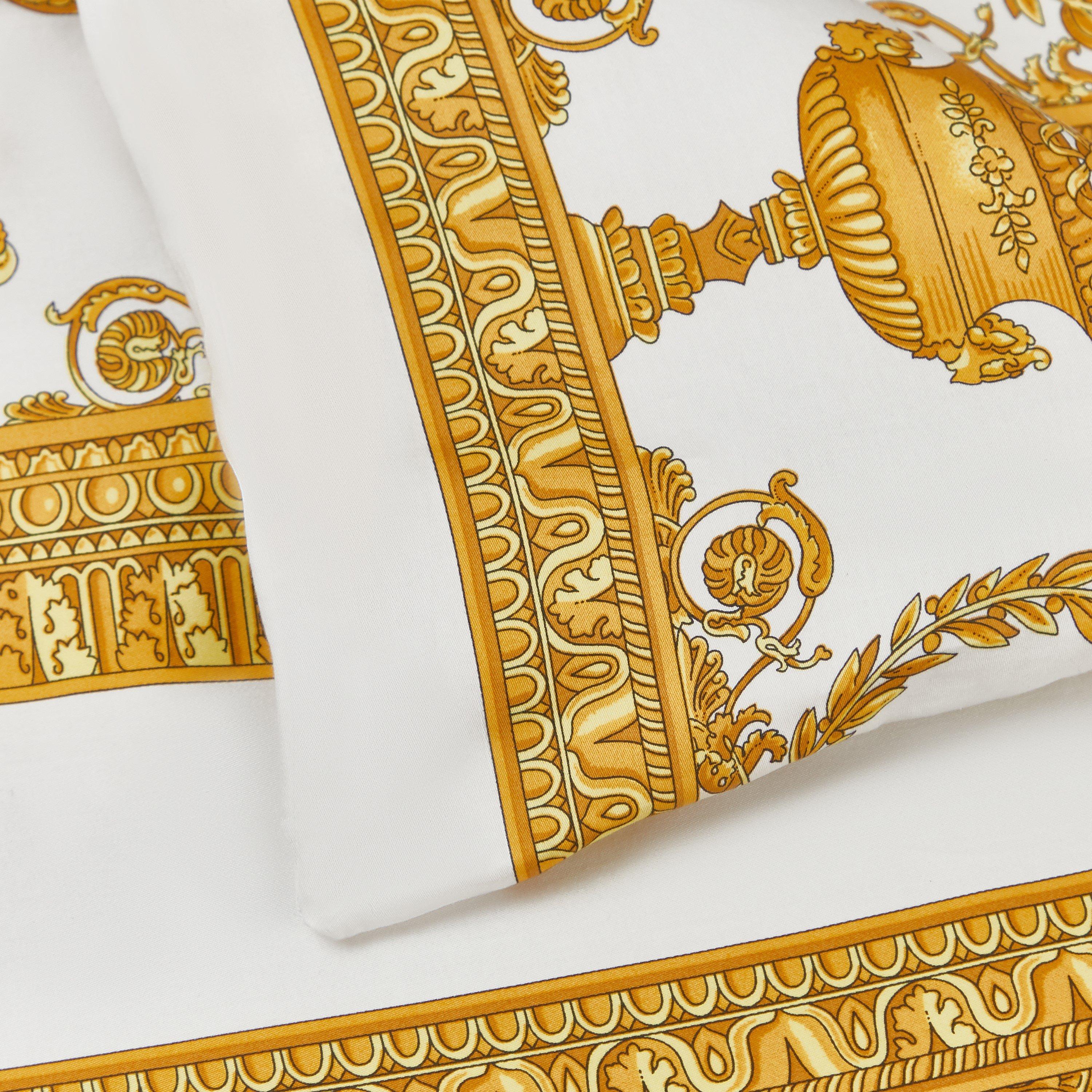 Gold White - Versace Home - Barocco Duvet Cover - White/Gold - 2