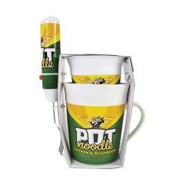 Pot Noodle Noodle Chicken & Mushroom Spinning Fork Gift Set