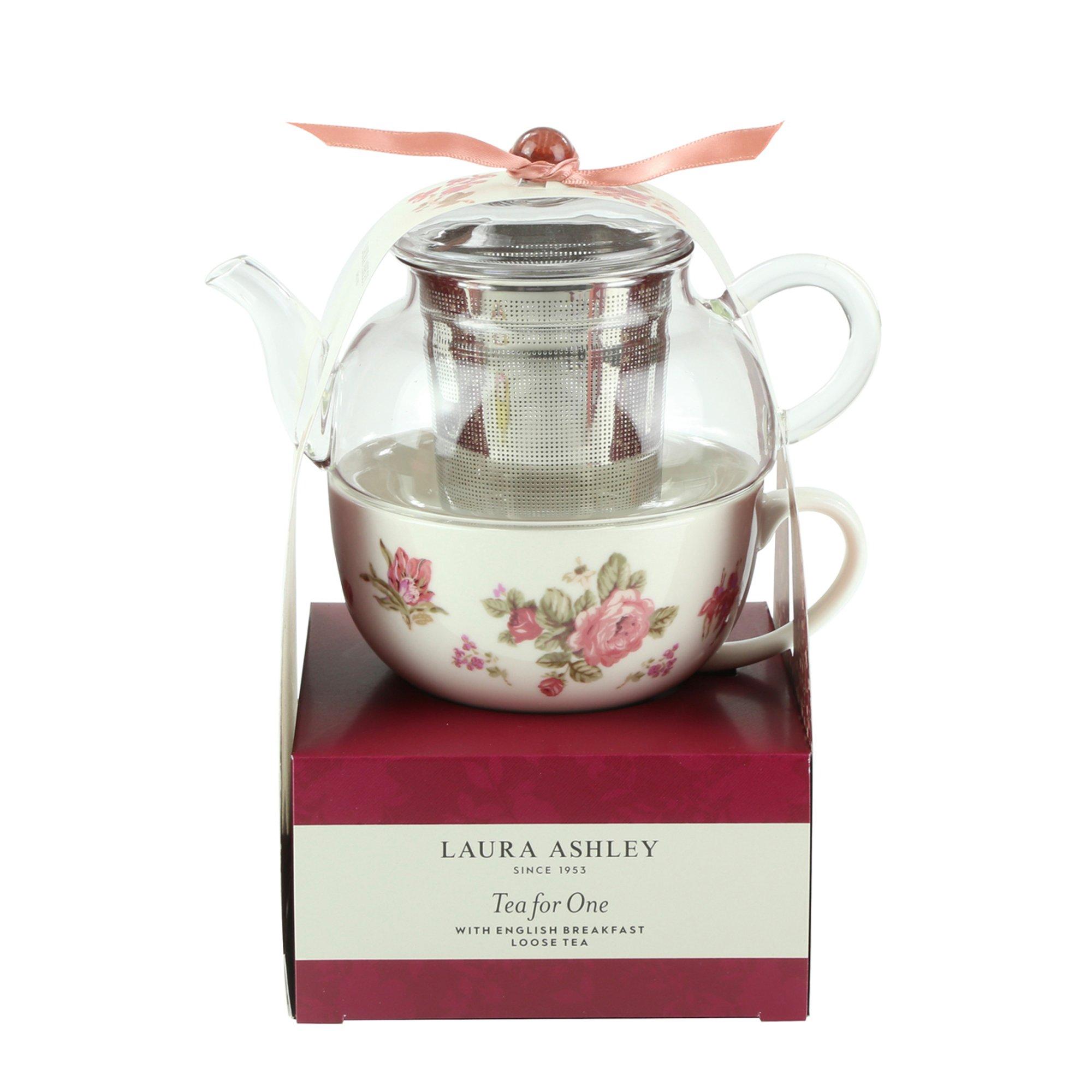 Laura Ashley Ashley Tea for One Floral Teapot Gift Set