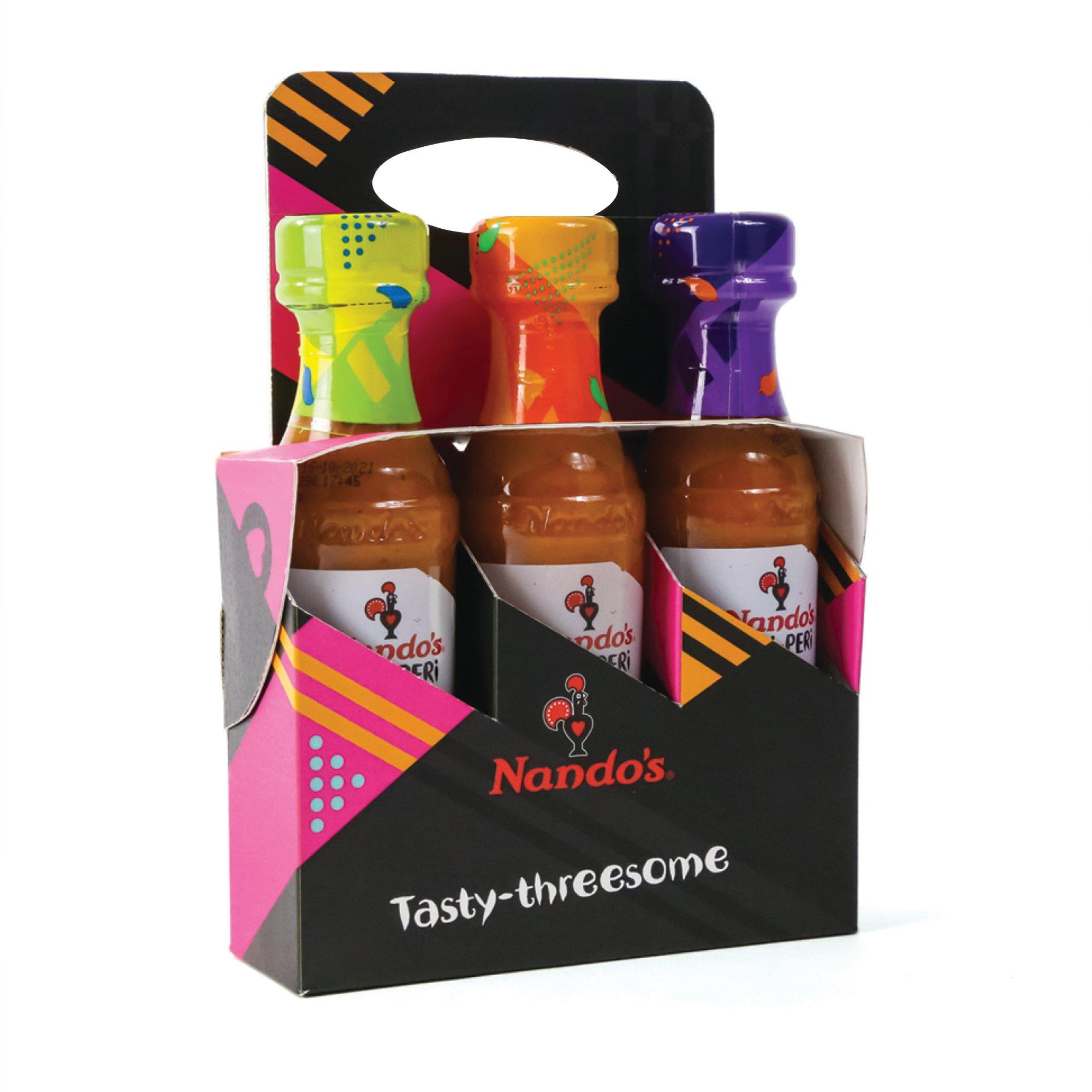 Nandos 3 Sauce Caddy Set