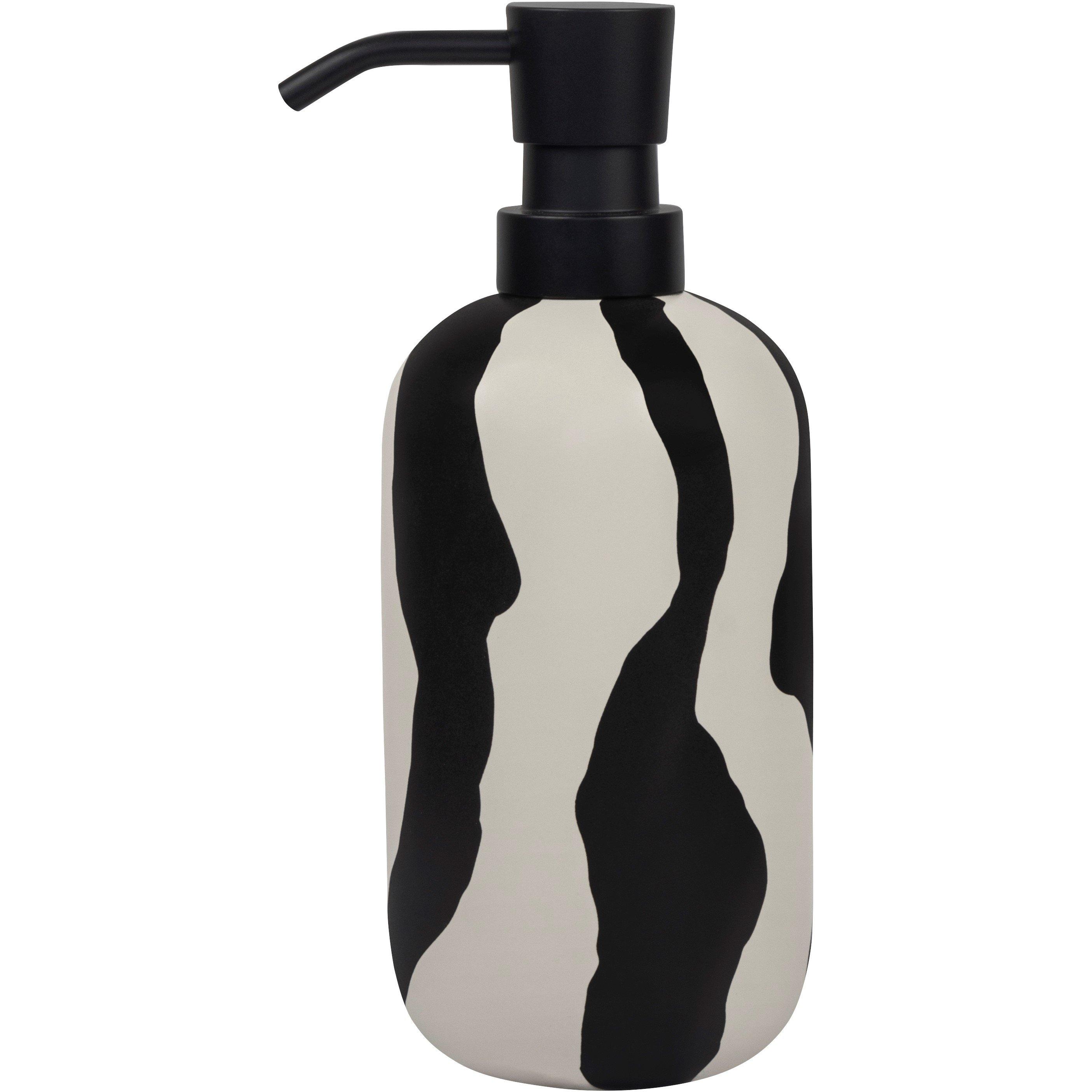 Black White - Mette Ditmer Denmark - MetteDitmerDenmark Icon Soap Dispenser
