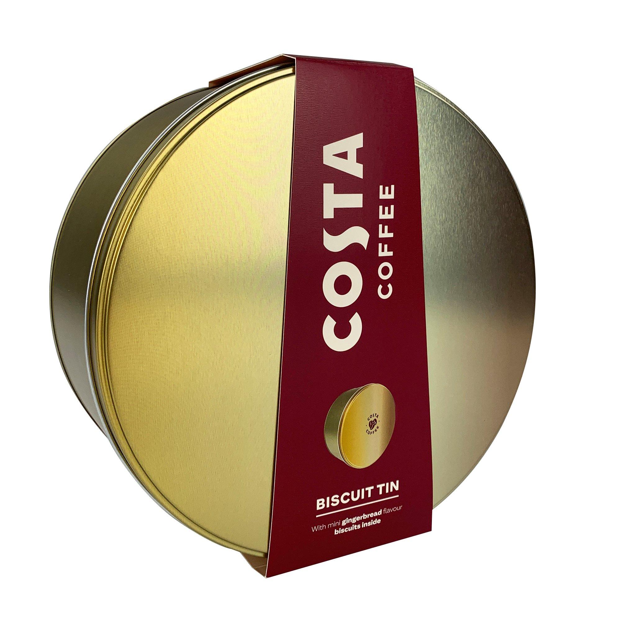 Gingerbread - Costa - Coffee Gingerbread Biscuit Tin - 2