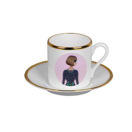 Who Icons Anna Espresso Cup & Saucer - Set of 2