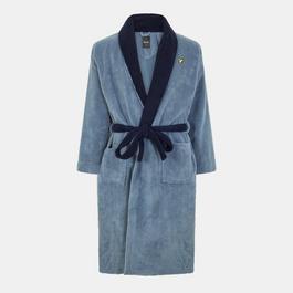 Lyle and Scott Contrast Bathrobe